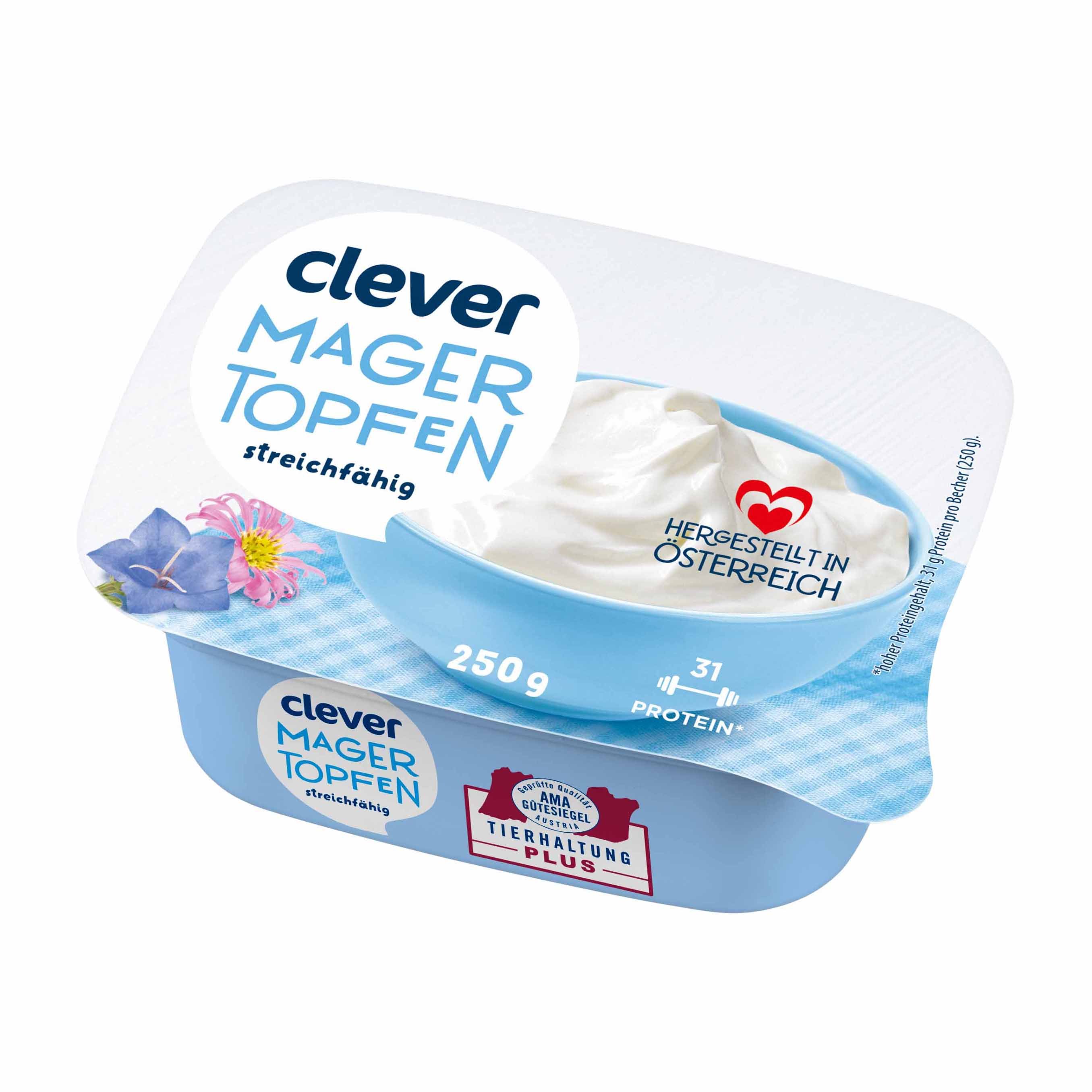 Clever Magertopfen