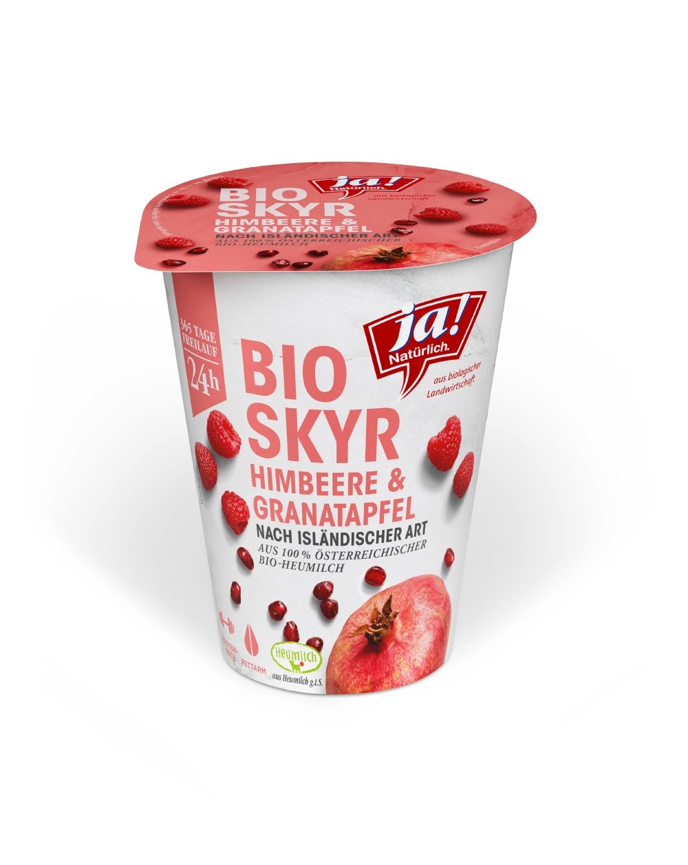 Ja! Natürlich Skyr Himbeere-Granatapfel