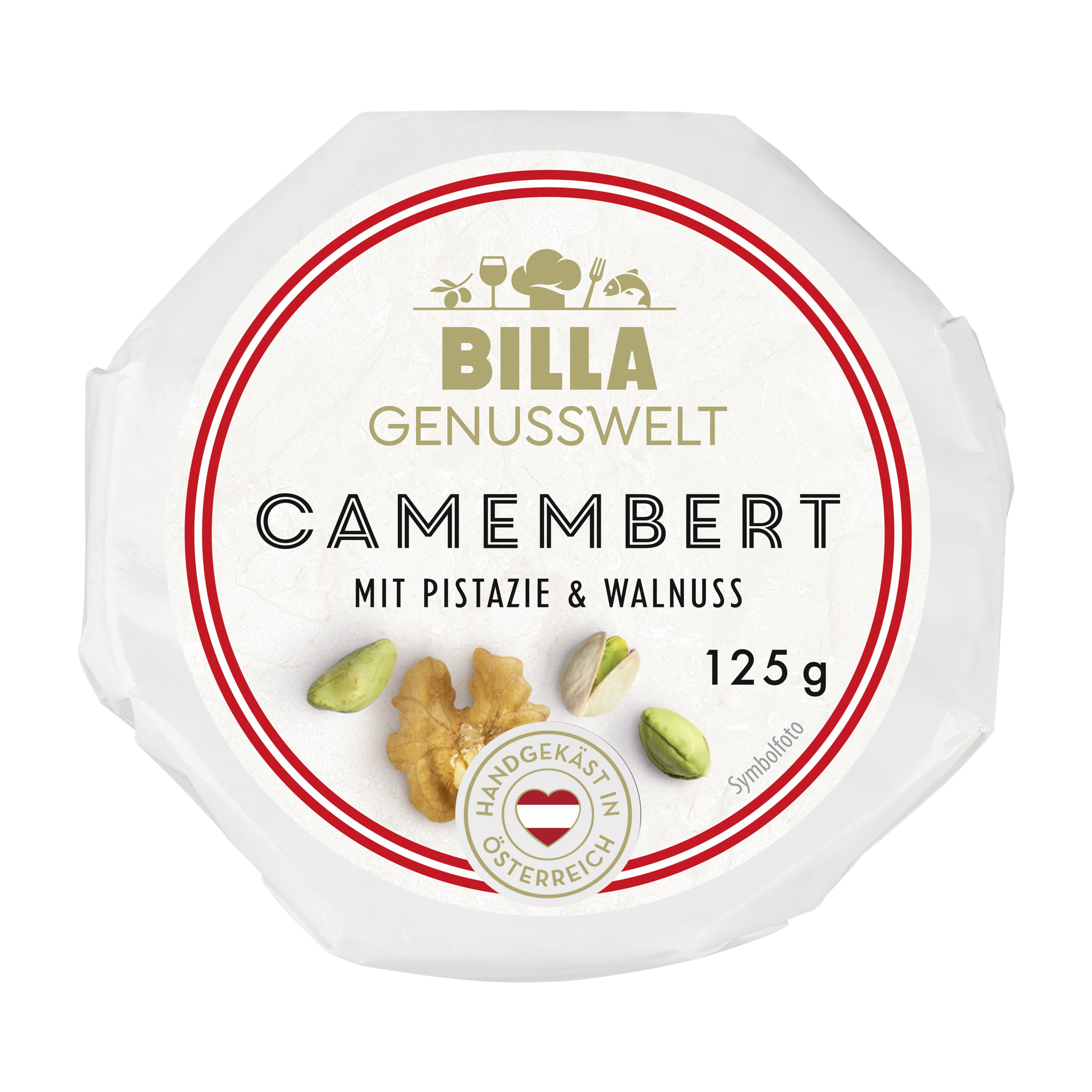 BILLA Genusswelt Camembert mit Pistazie & Walnuss