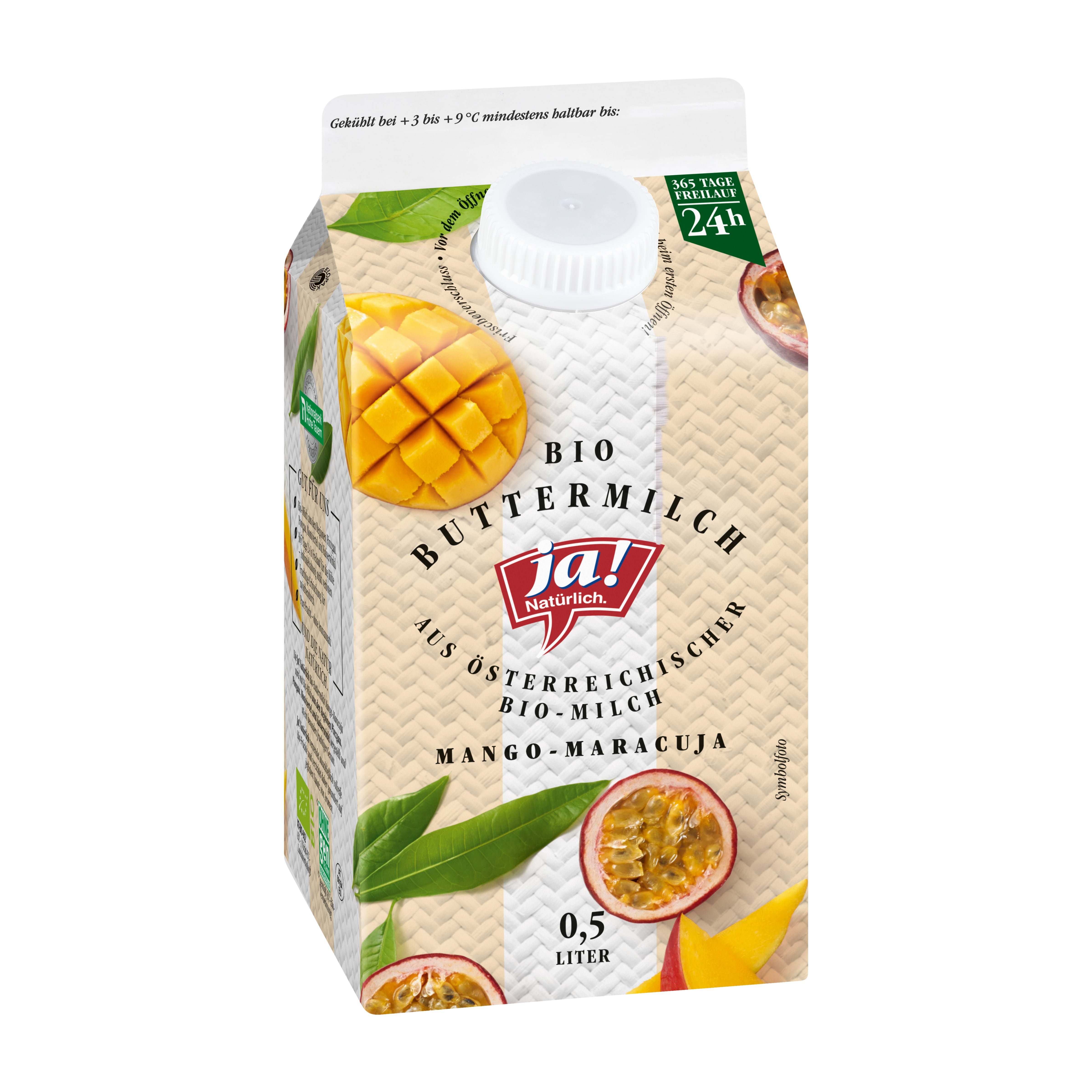 Ja! Natürlich Buttermilch Mango-Maracuja