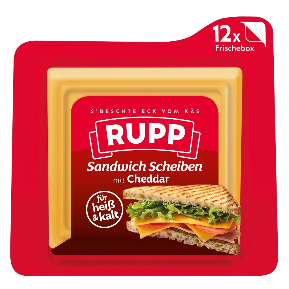 Rupp Sandwich Scheiben Cheddar