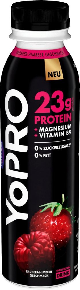 Yopro Proteindrink Himbeere-Erdbeere