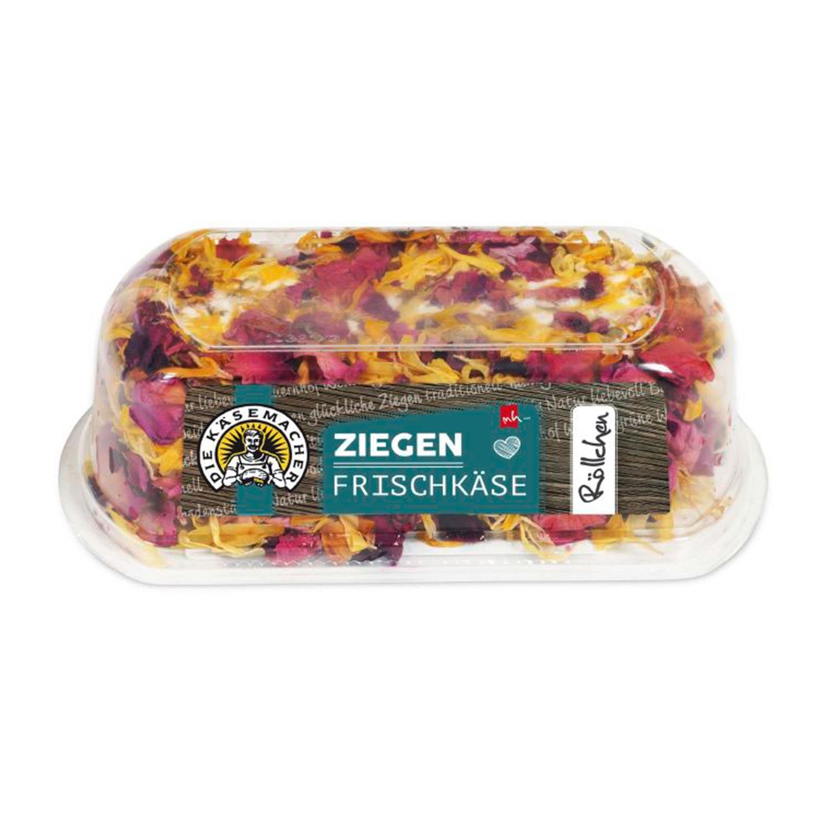 Ziegenrolle Blüten - Die Käsemacher