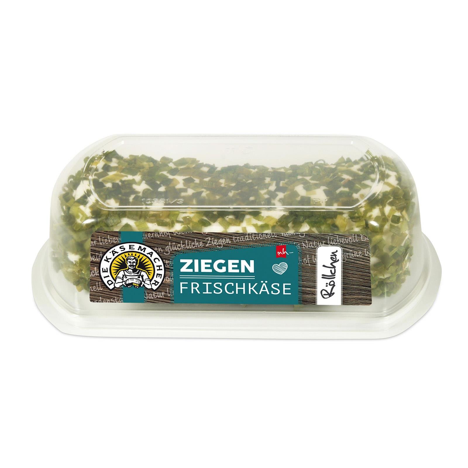 Ziegenkäserolle Schnittlauch die Käsemacher
