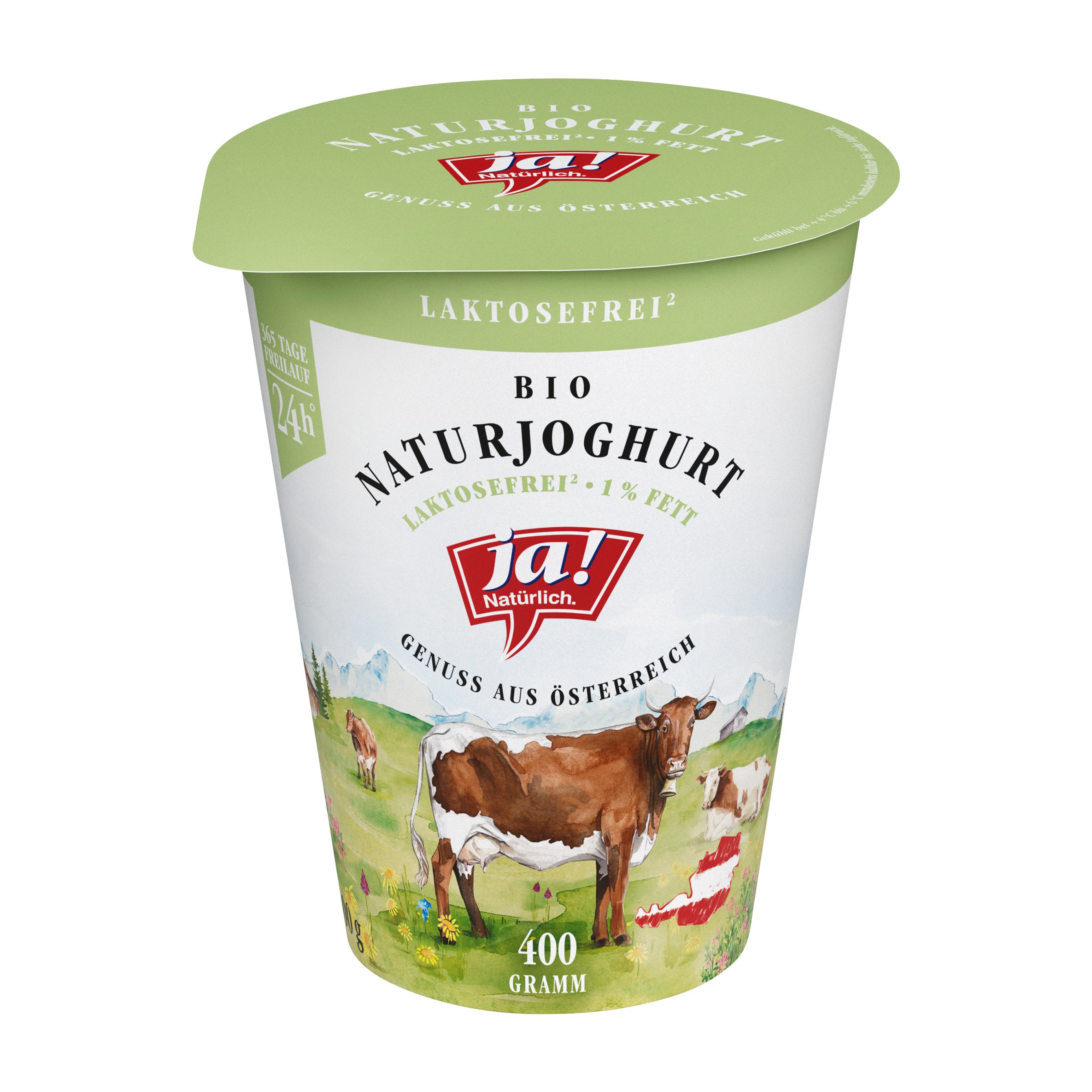Ja! Natürlich laktosefreies Joghurt 1%