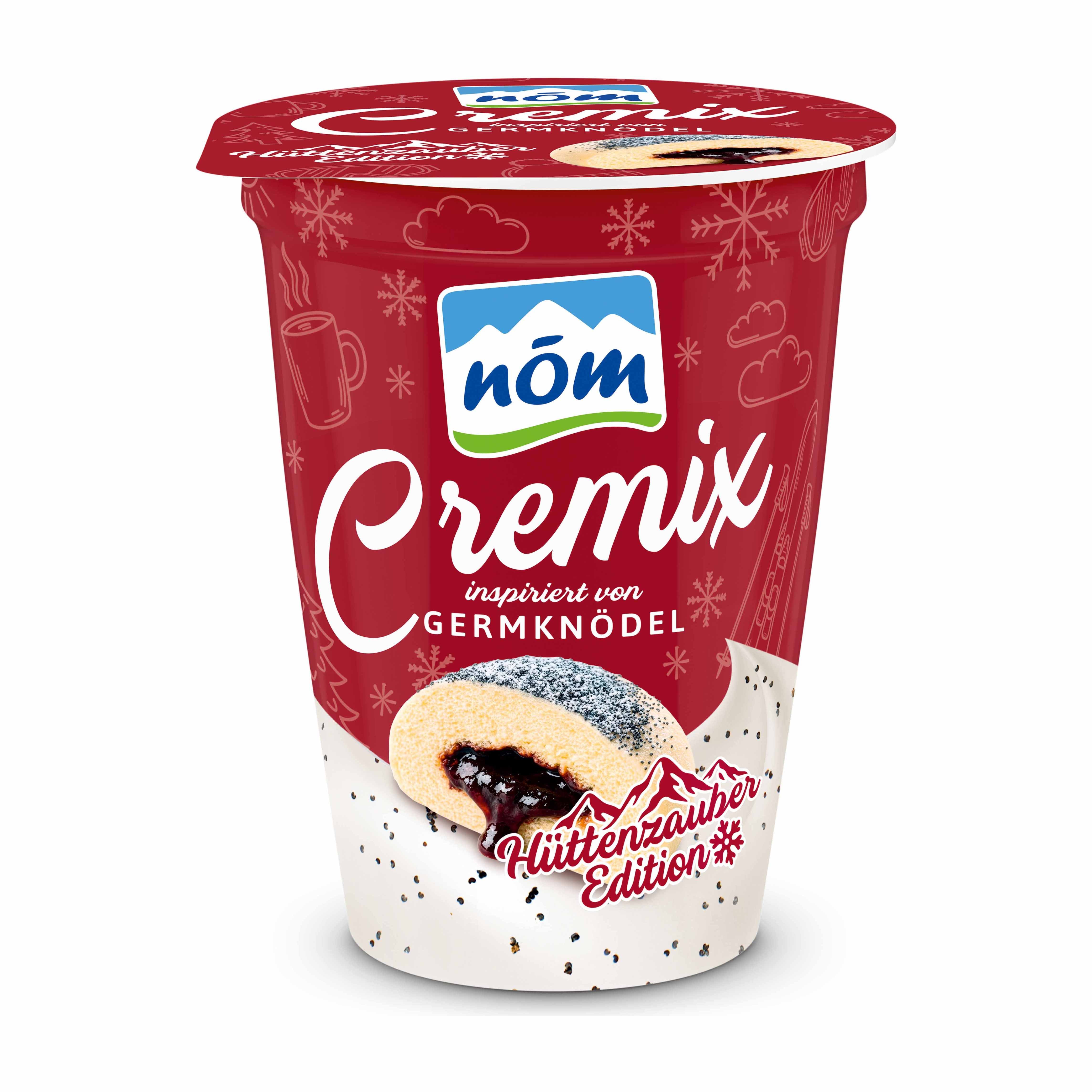 nöm Cremix Hüttenzauber Germknödel