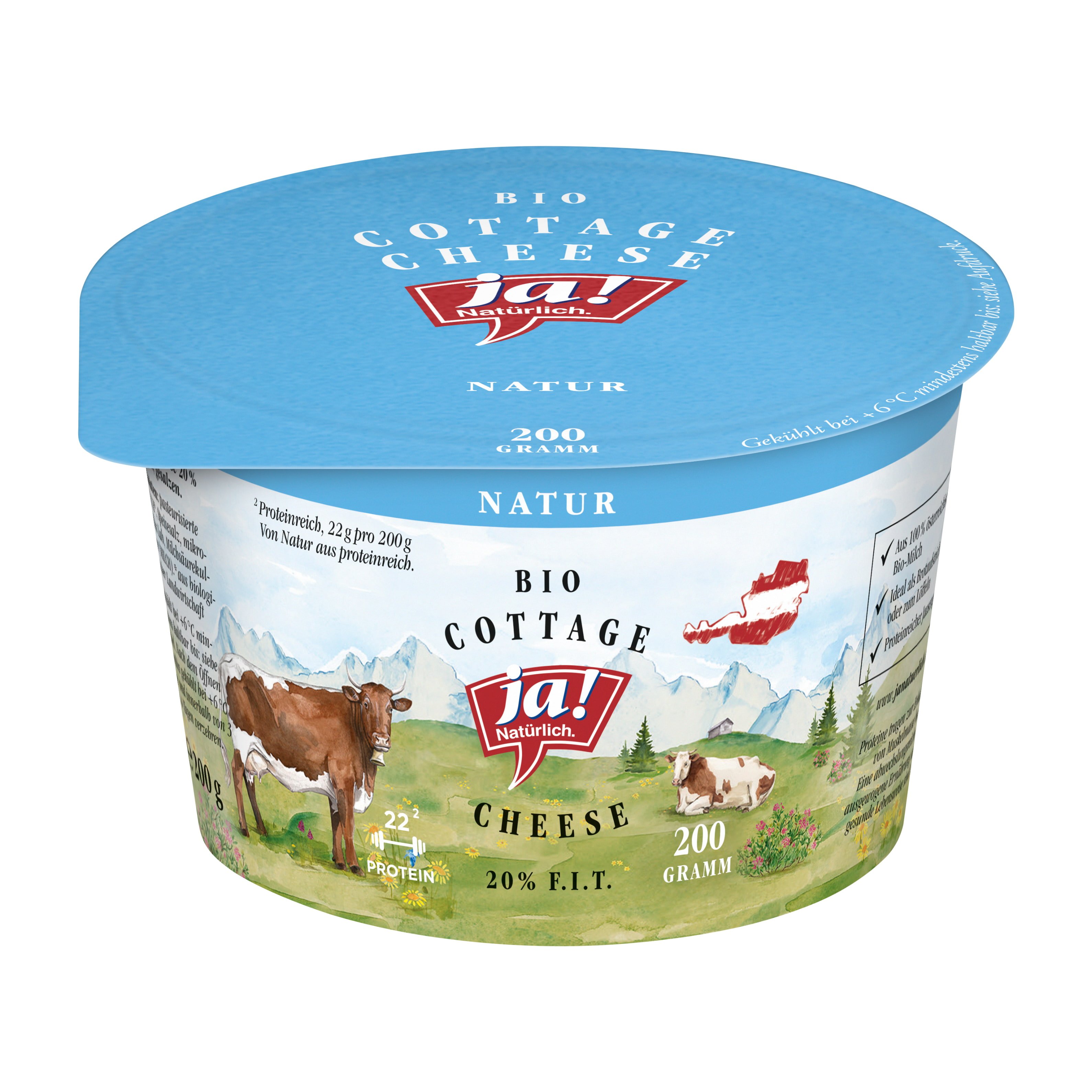 Ja! Natürlich Cottage Cheese Natur