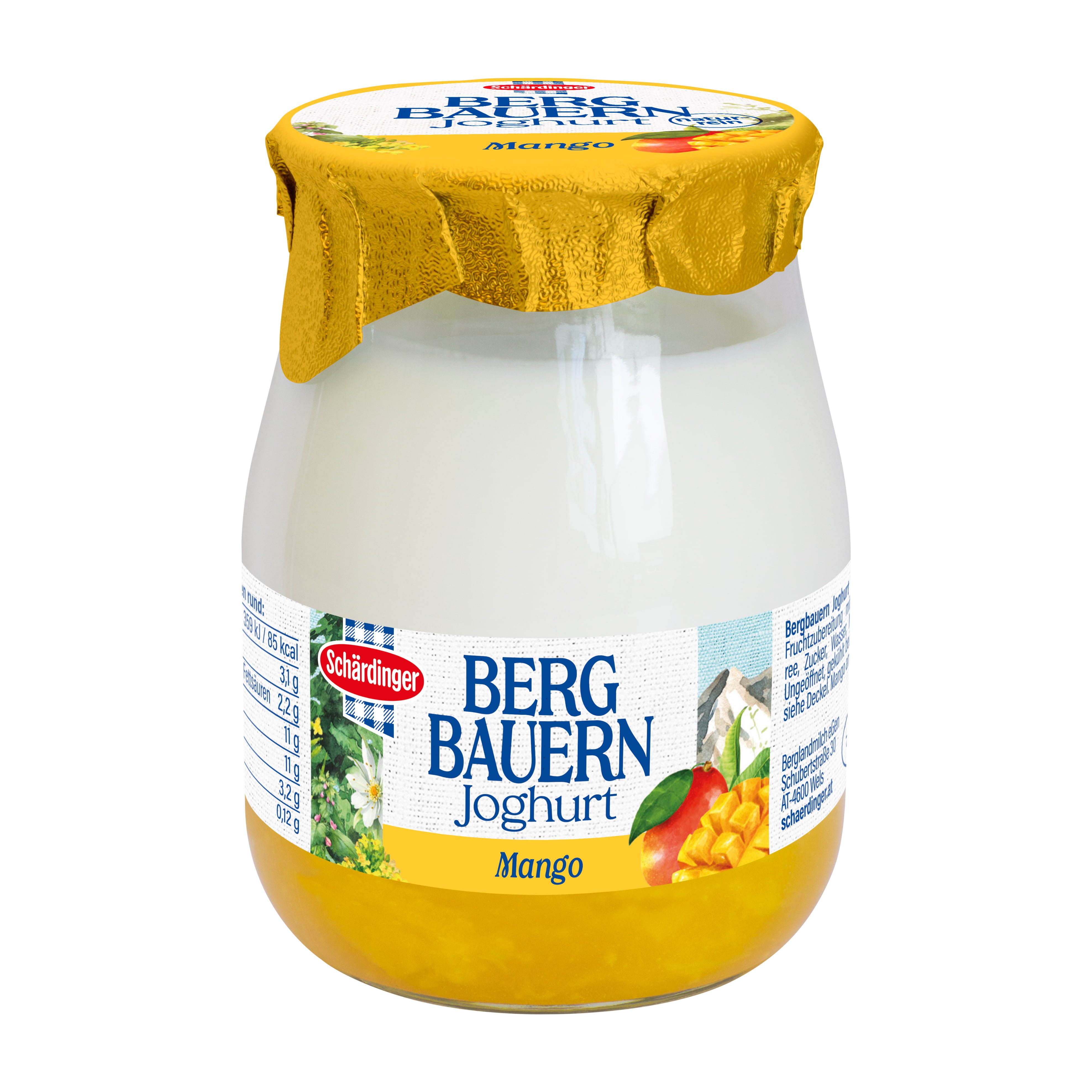 Schärdinger Bergbauern Joghurt Mango