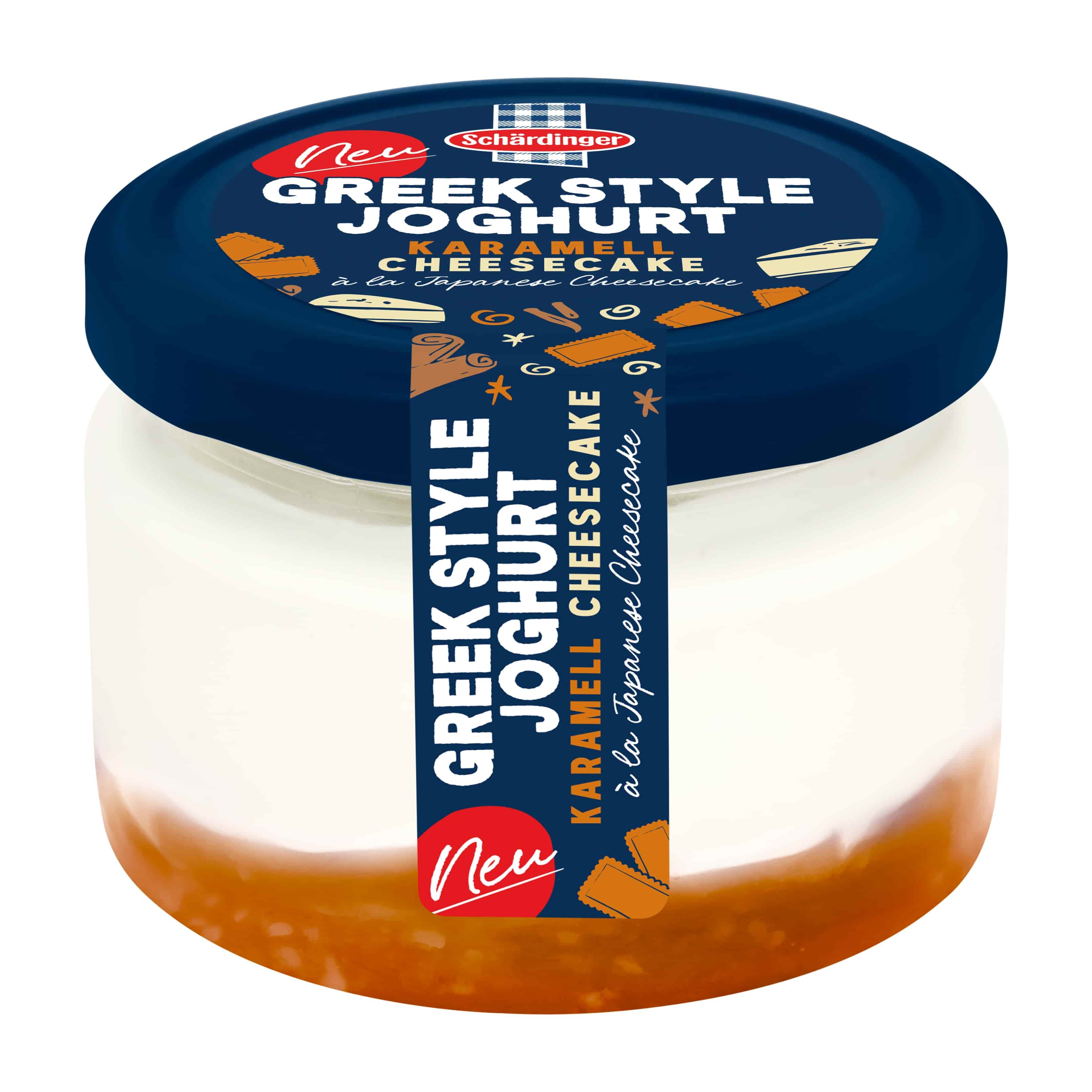 Schärdinger Greek Style Joghurt Karamell Cheesecake
