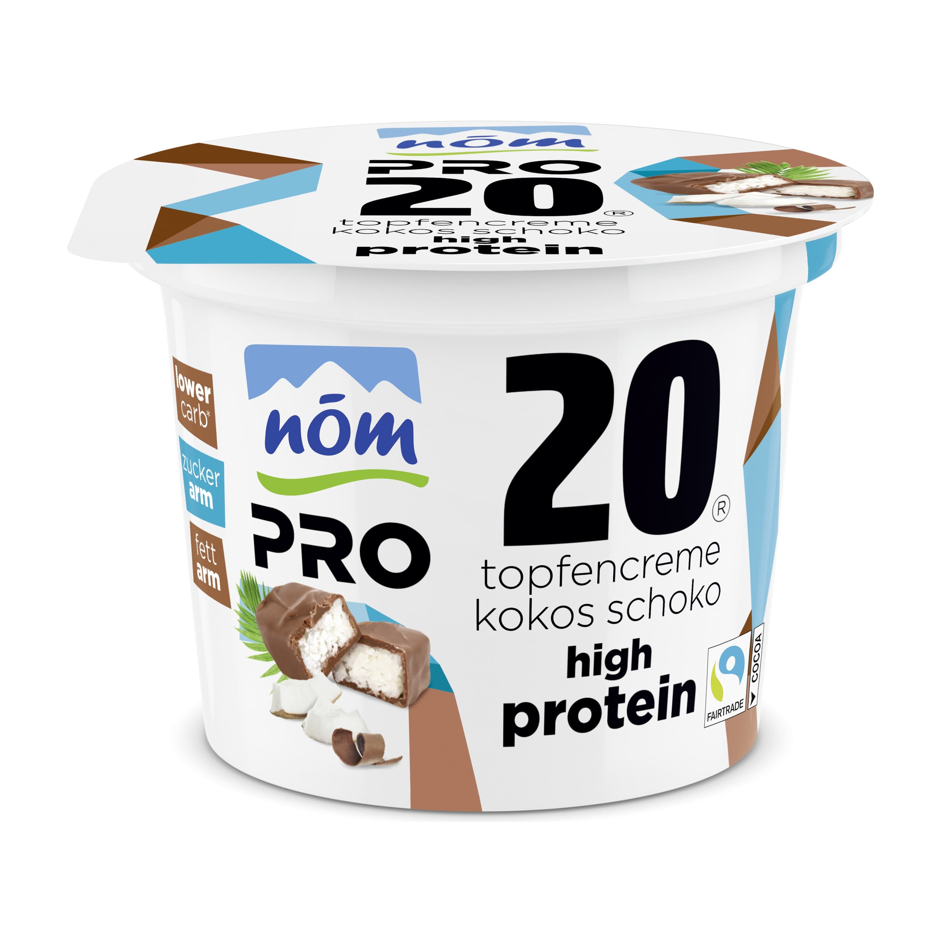 nöm PRO Kokos Schoko Protein Topfencreme