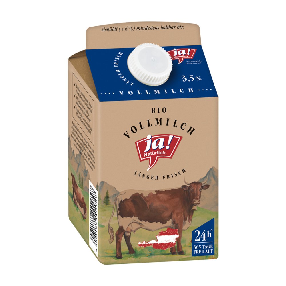 Ja! Natürlich Vollmilch länger frisch 3.5%