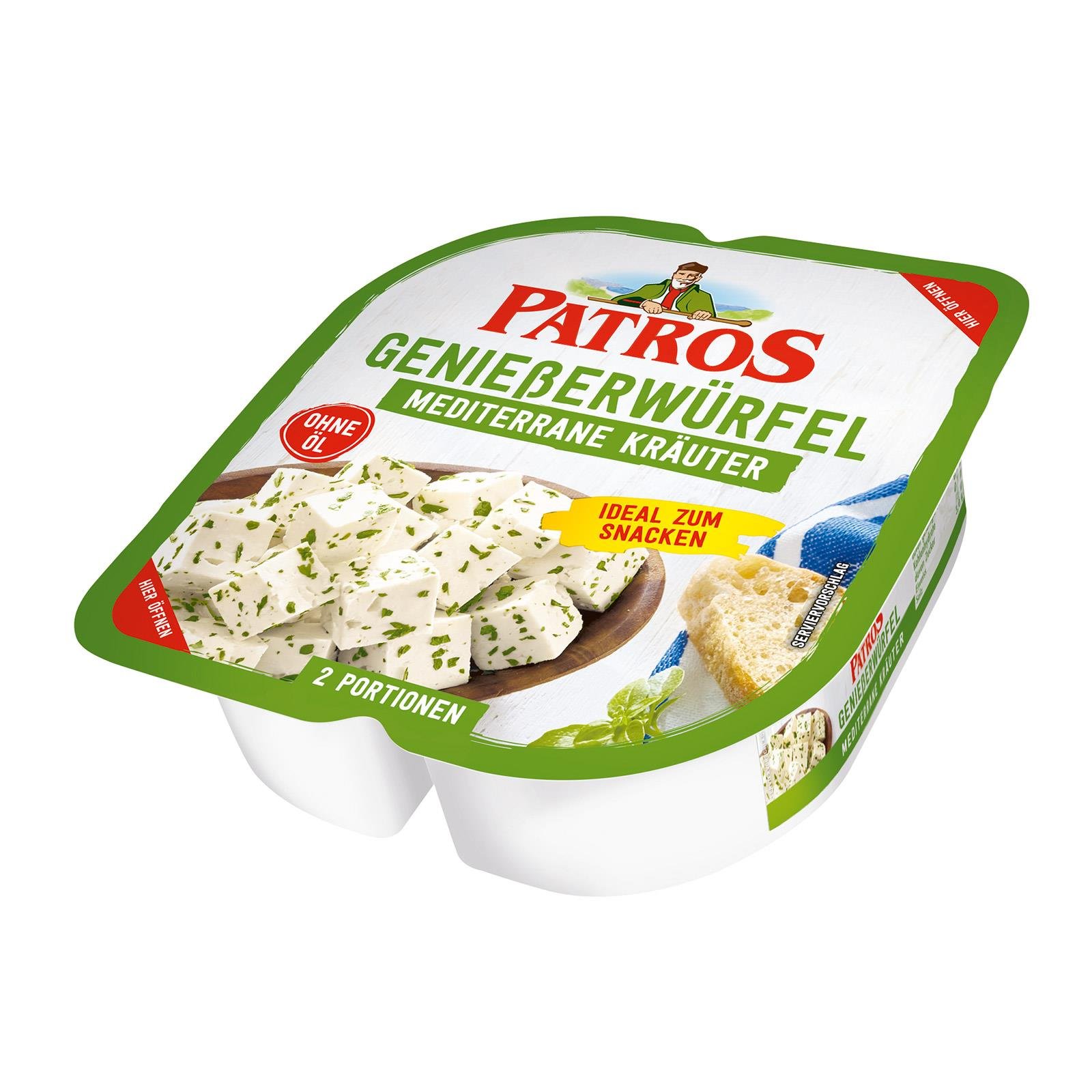 Patros Genießerwürfel Mediterrane Kräuter