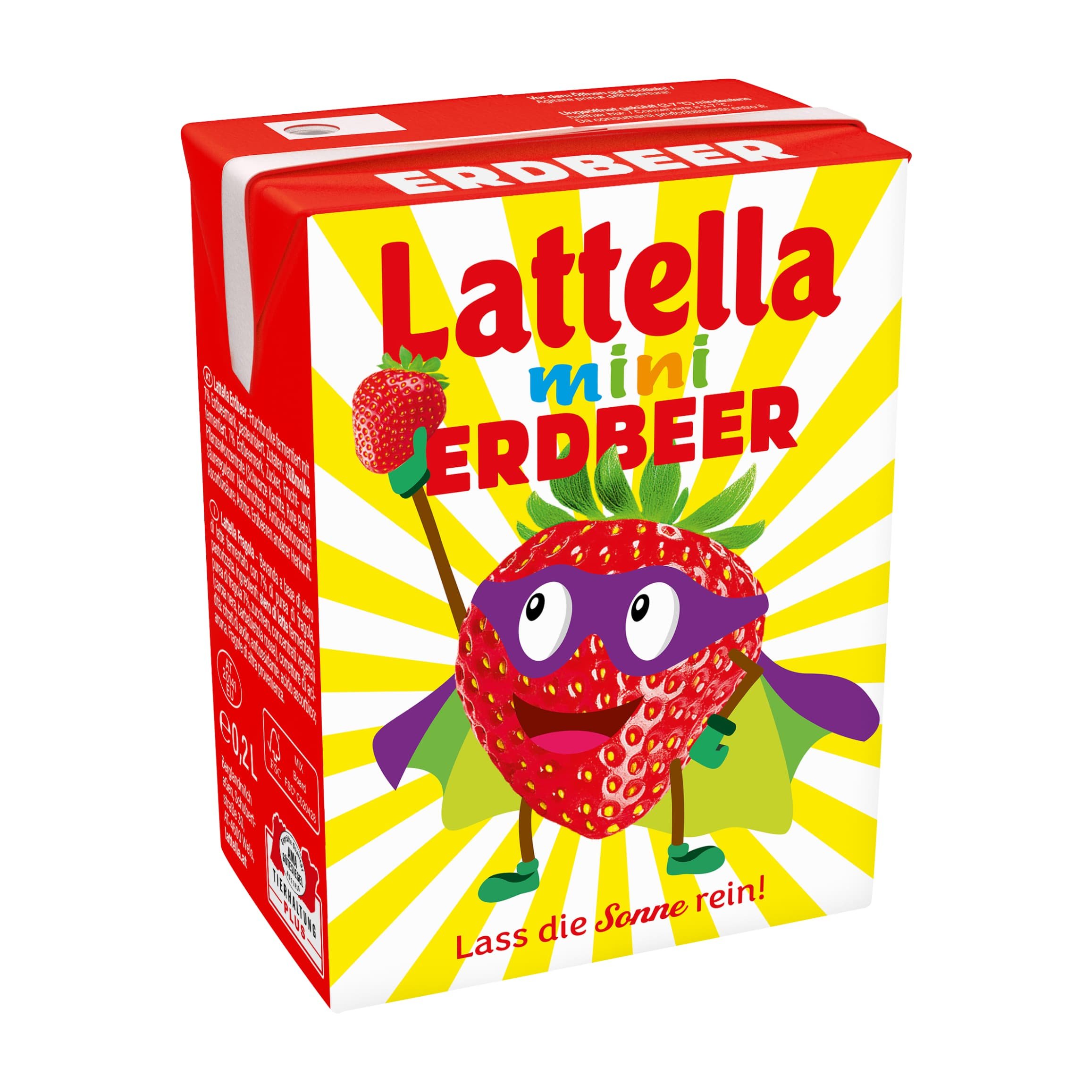 Lattella Mini Erdbeer