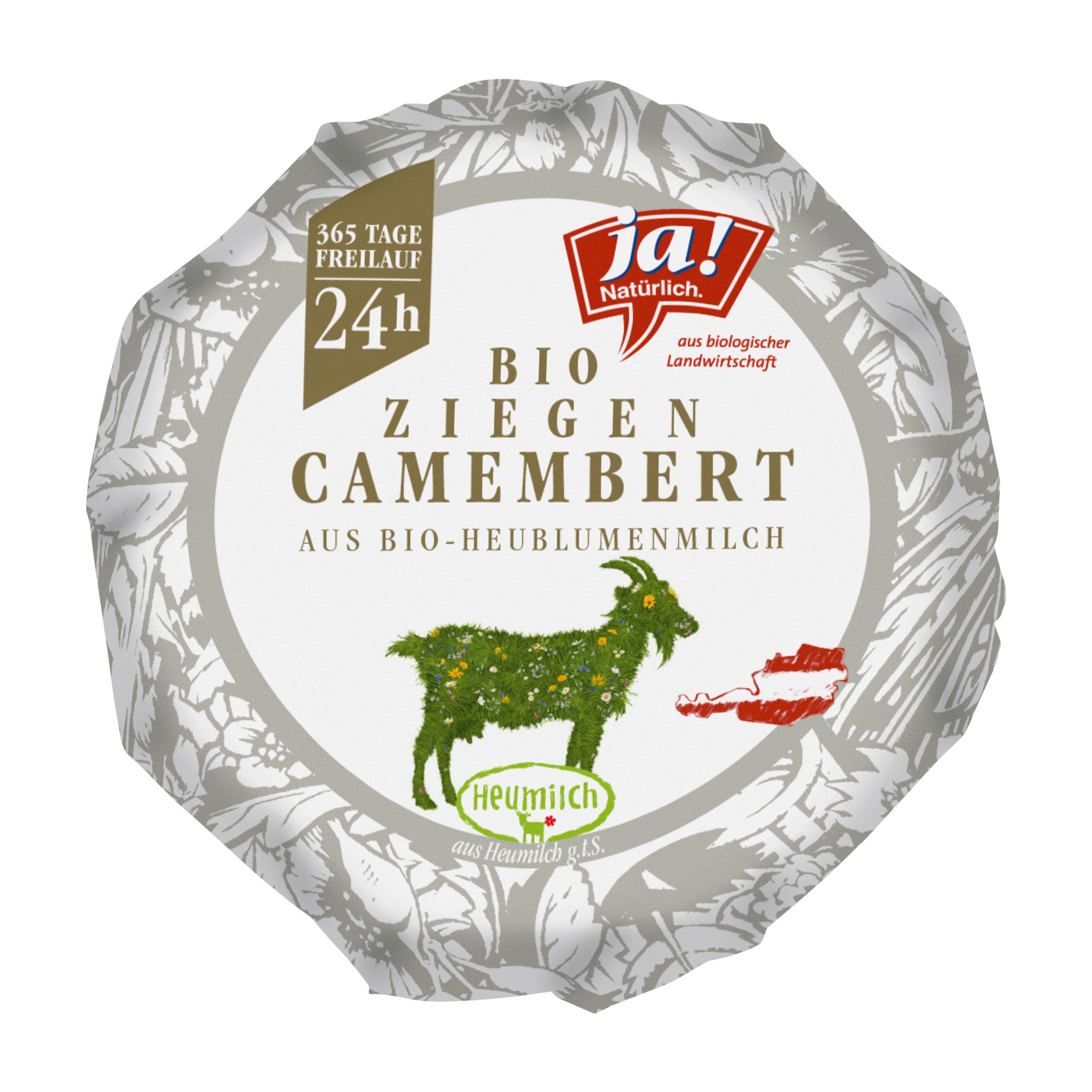 Ja! Natürlich Bio Ziegen-Camembert