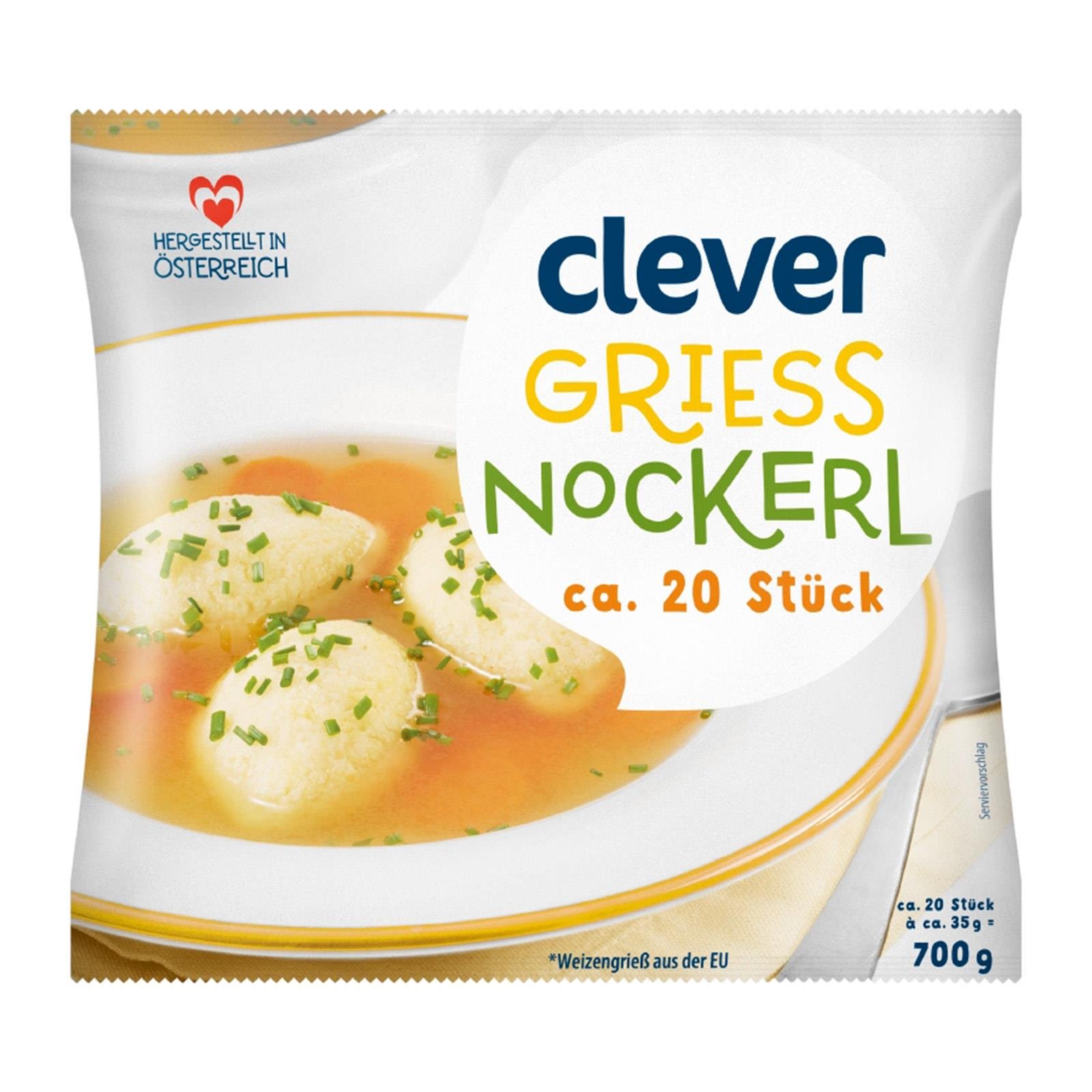 Clever Grießnockerl