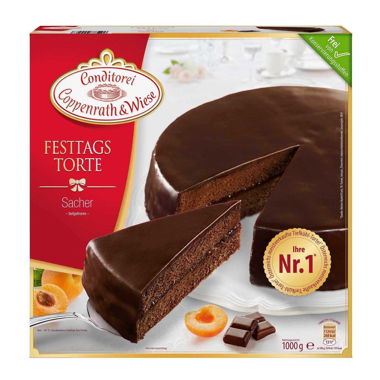 Coppenrath & Wiese Festtagstorte Sacher