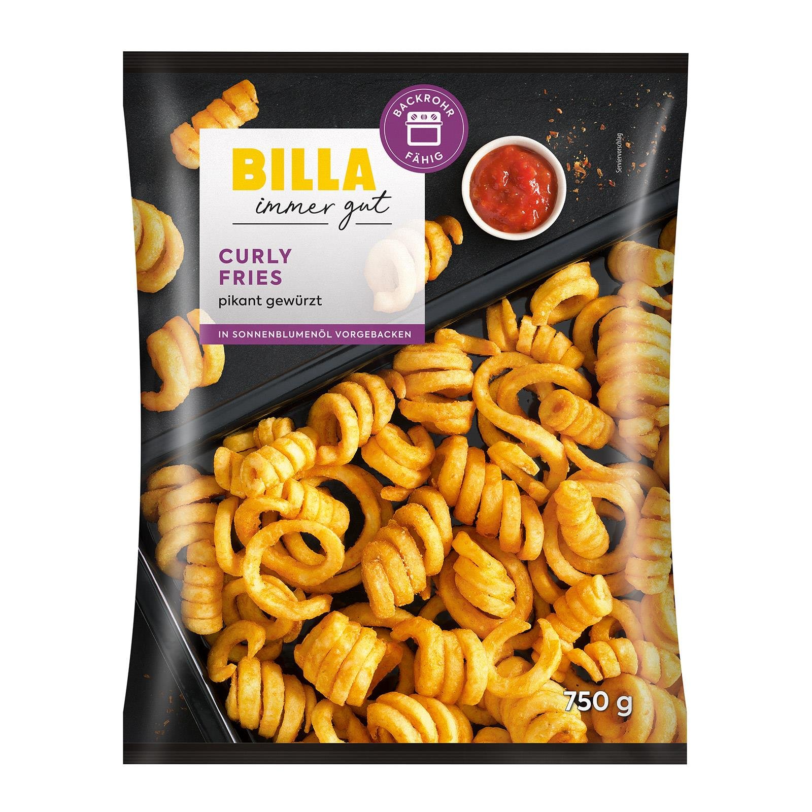 BILLA Curly Fries
