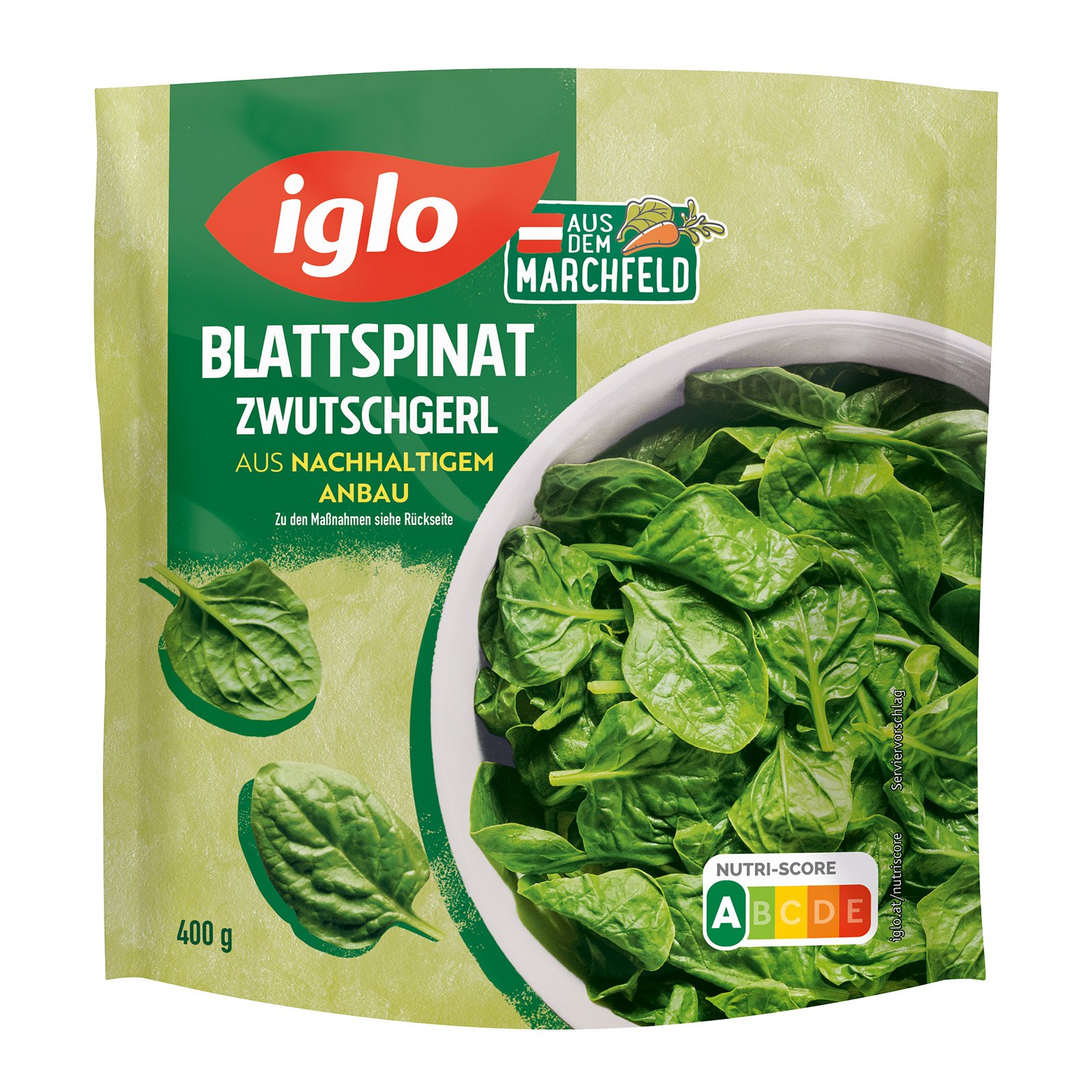Iglo Blattspinat Zwutschgerl