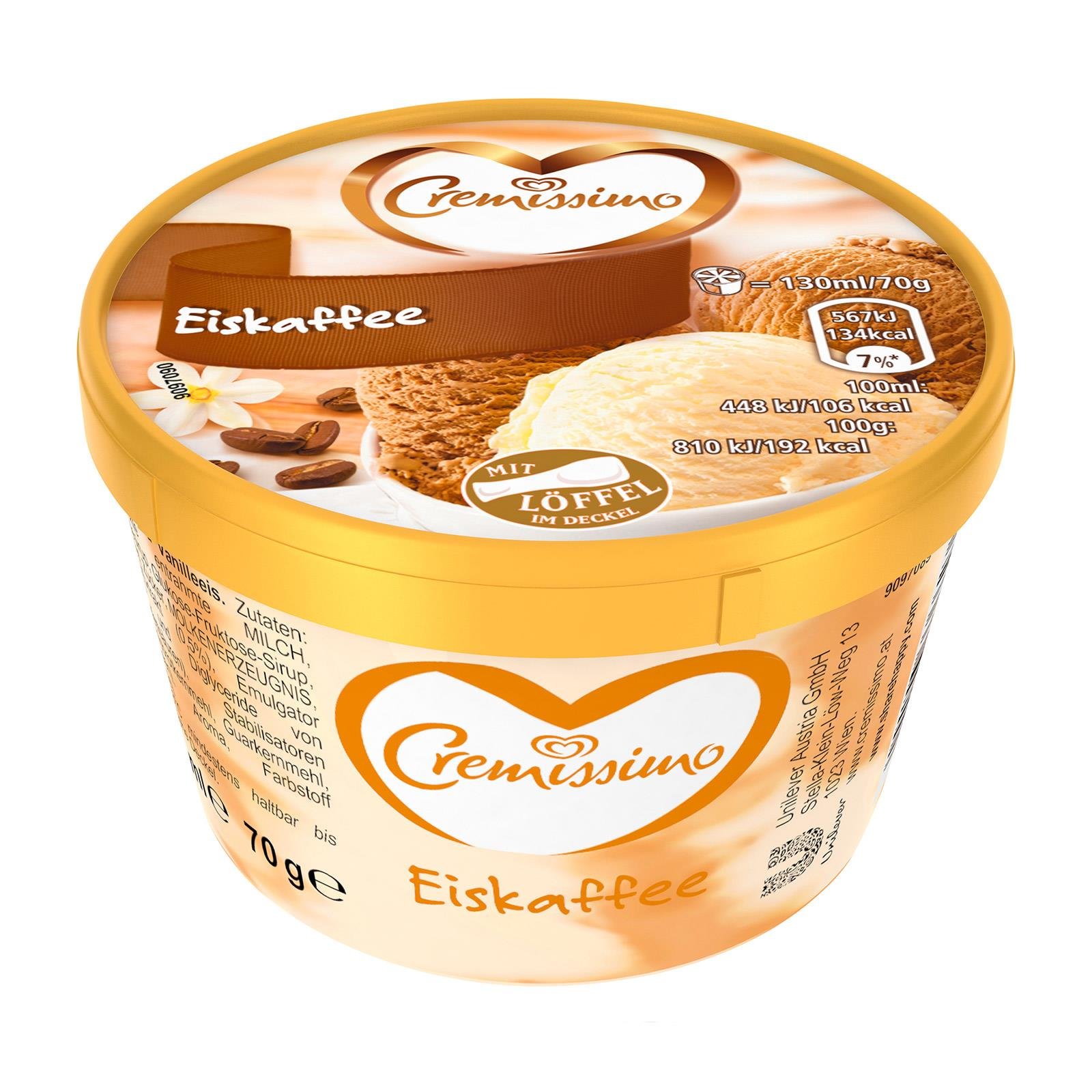 Eskimo Cremissimo Eiskaffee Becher
