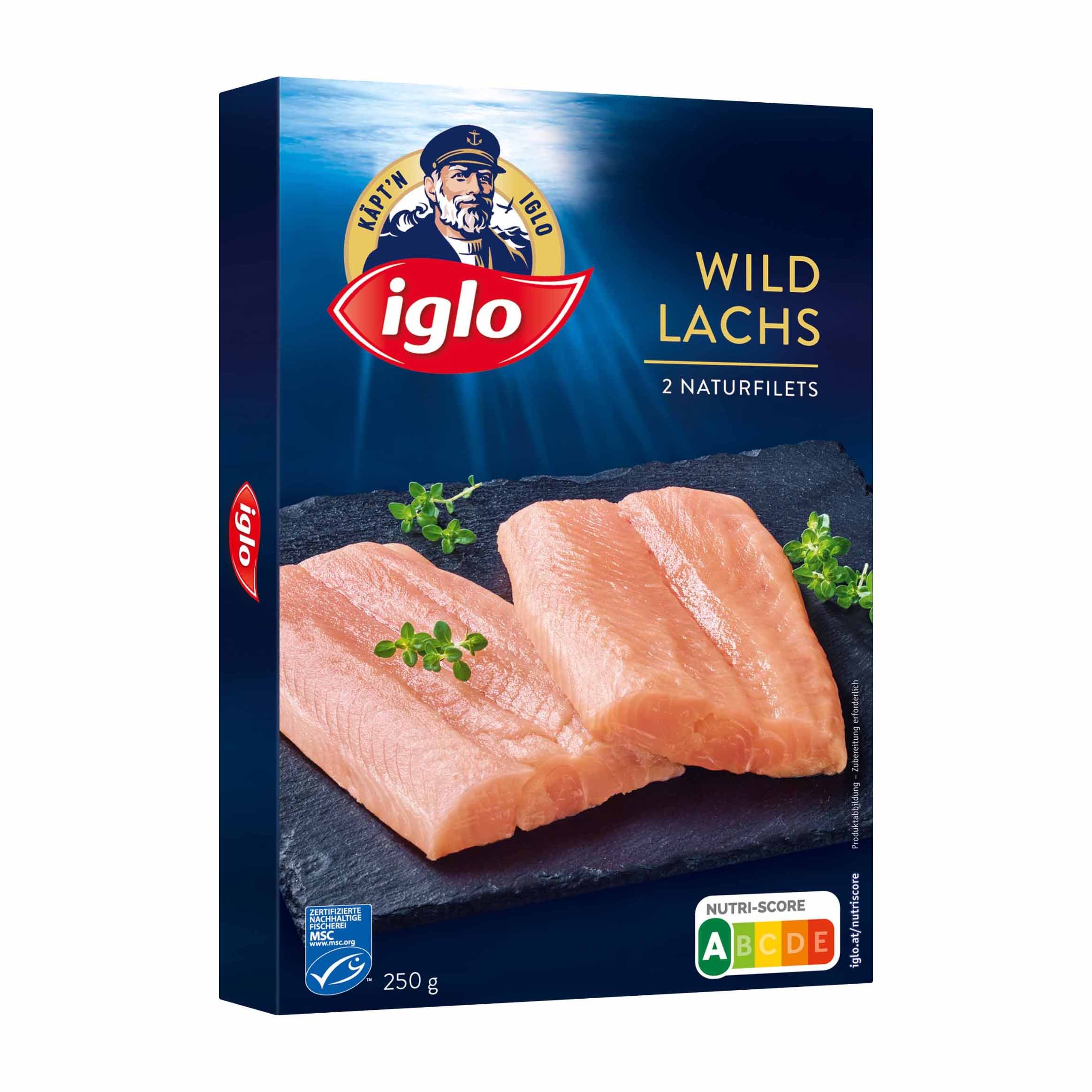 Iglo Wildlachs Naturfilet