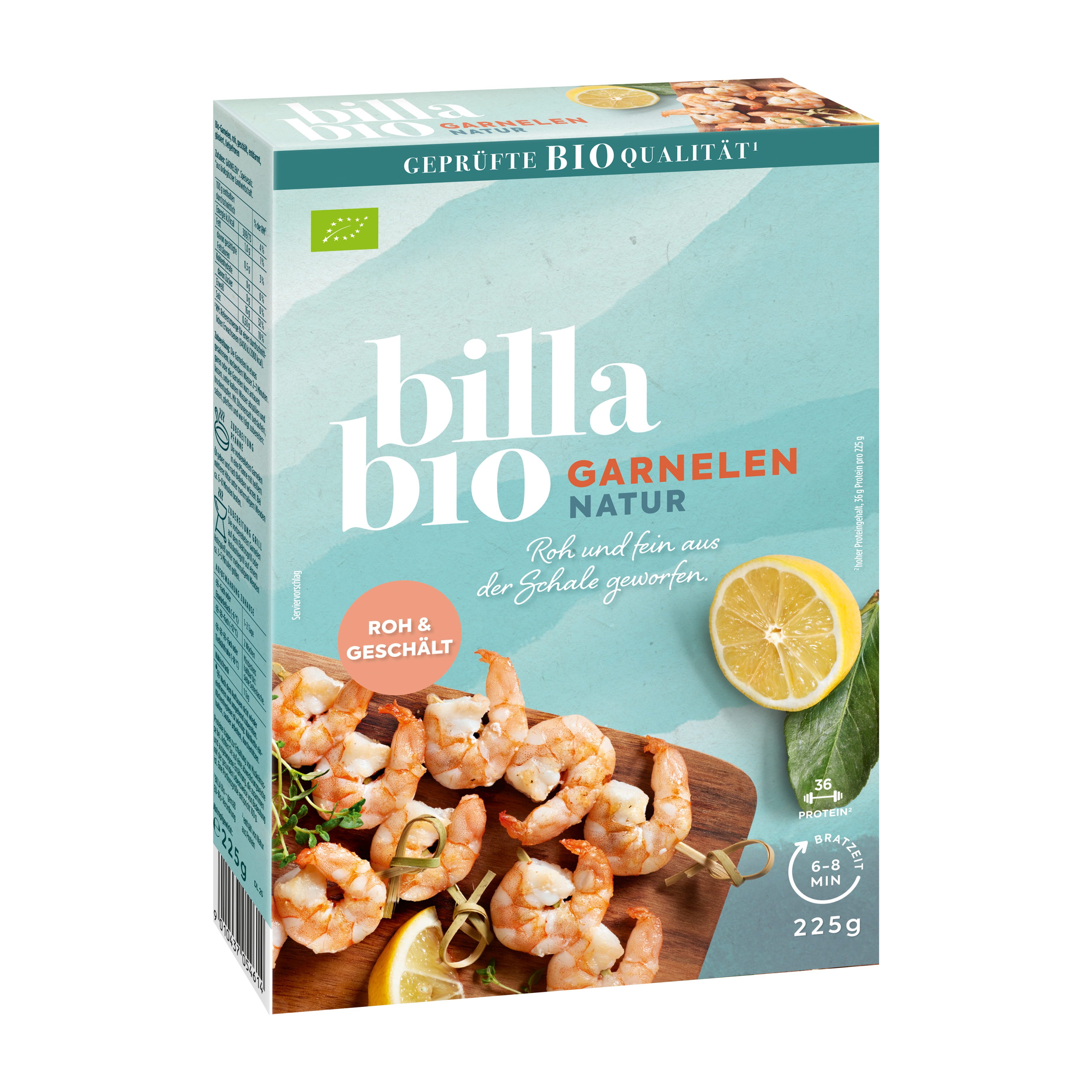 BILLA Bio Garnelen Natur