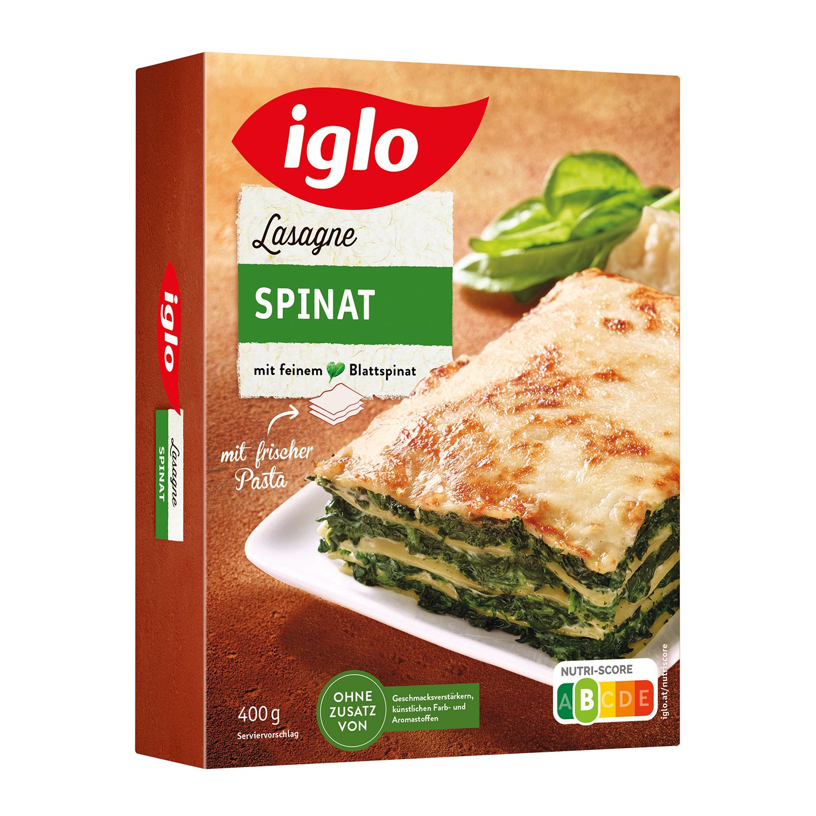 Iglo Spinatlasagne