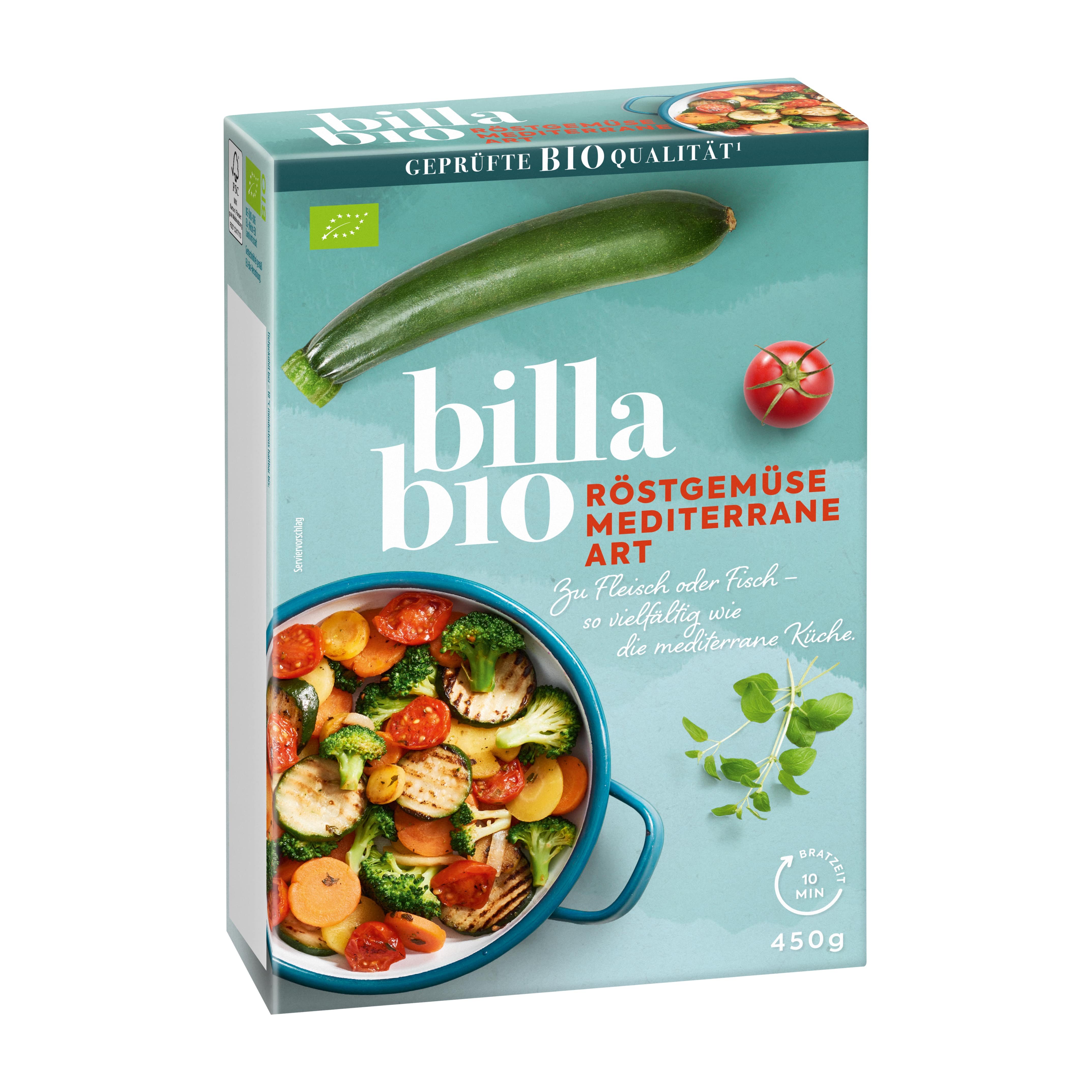 BILLA Bio Röstgemüse Mediterran
