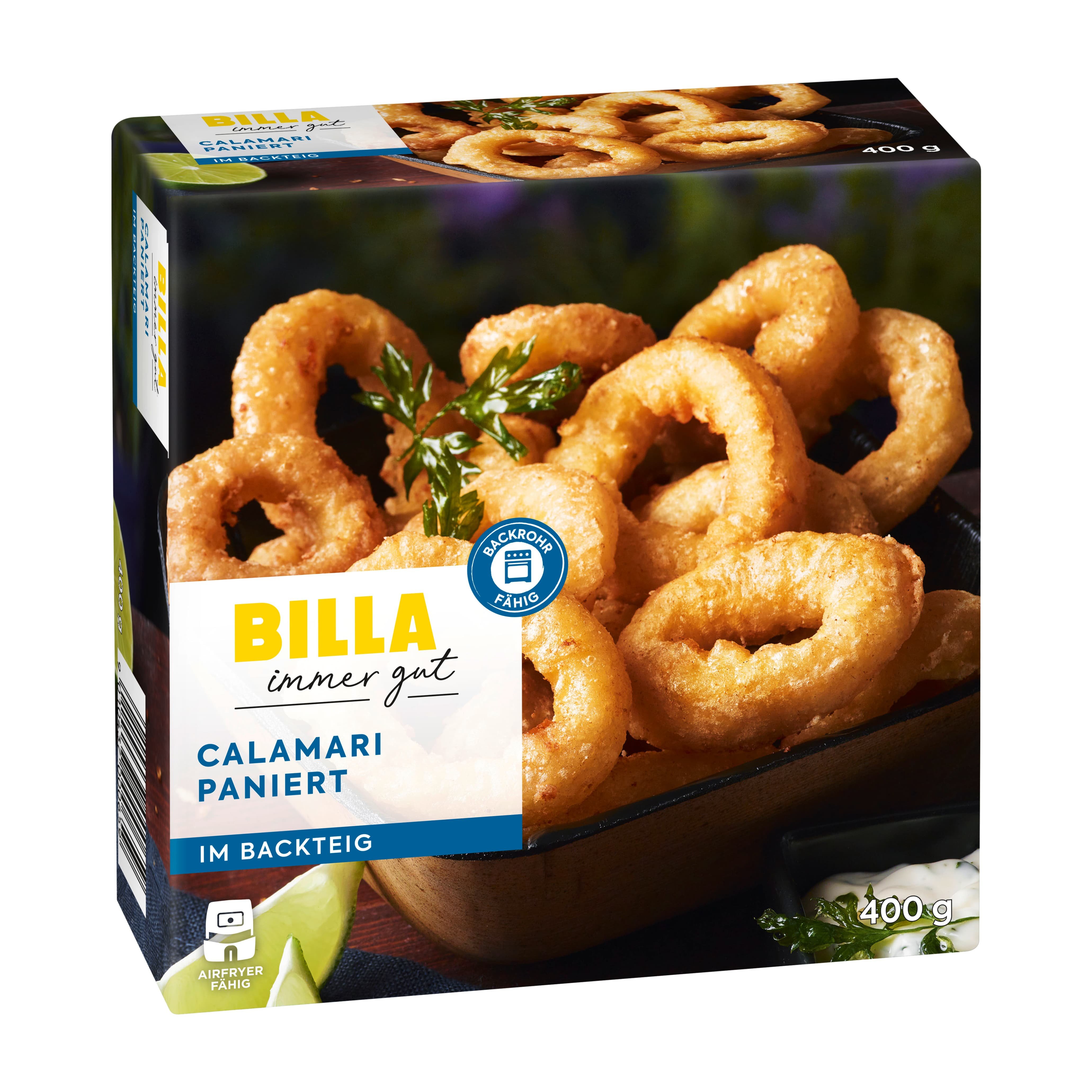 BILLA Calamari Paniert