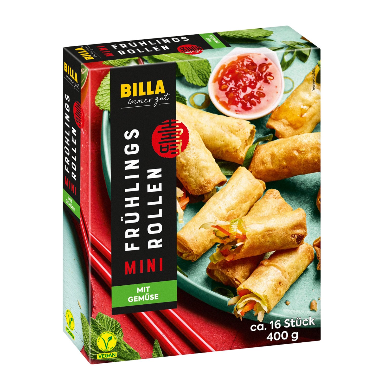 BILLA Mini Frühlingsrollen mit Gemüse