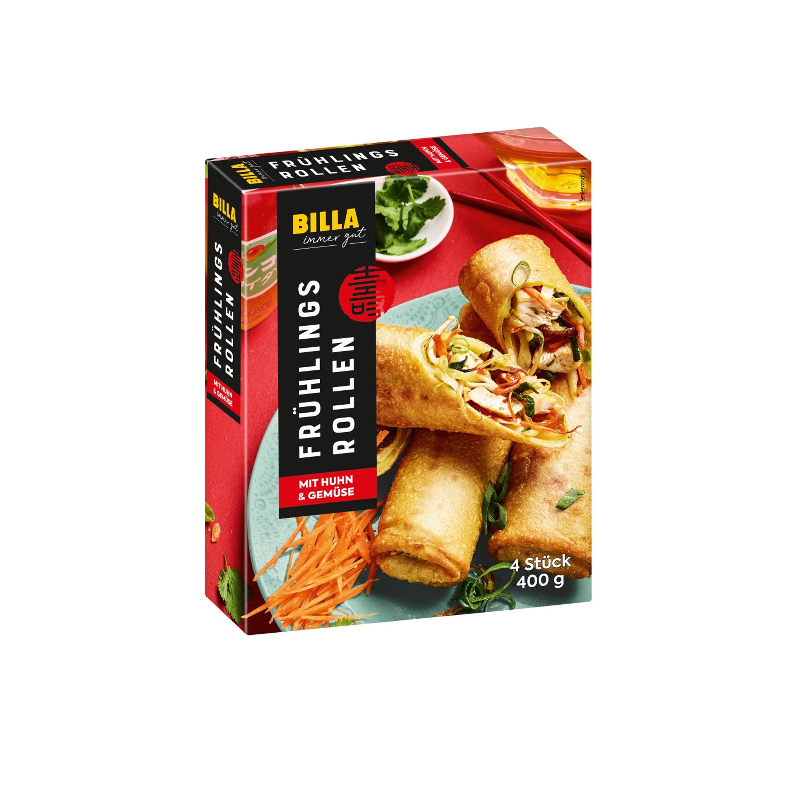 BILLA Frühlingsrollen Huhn Gemüse