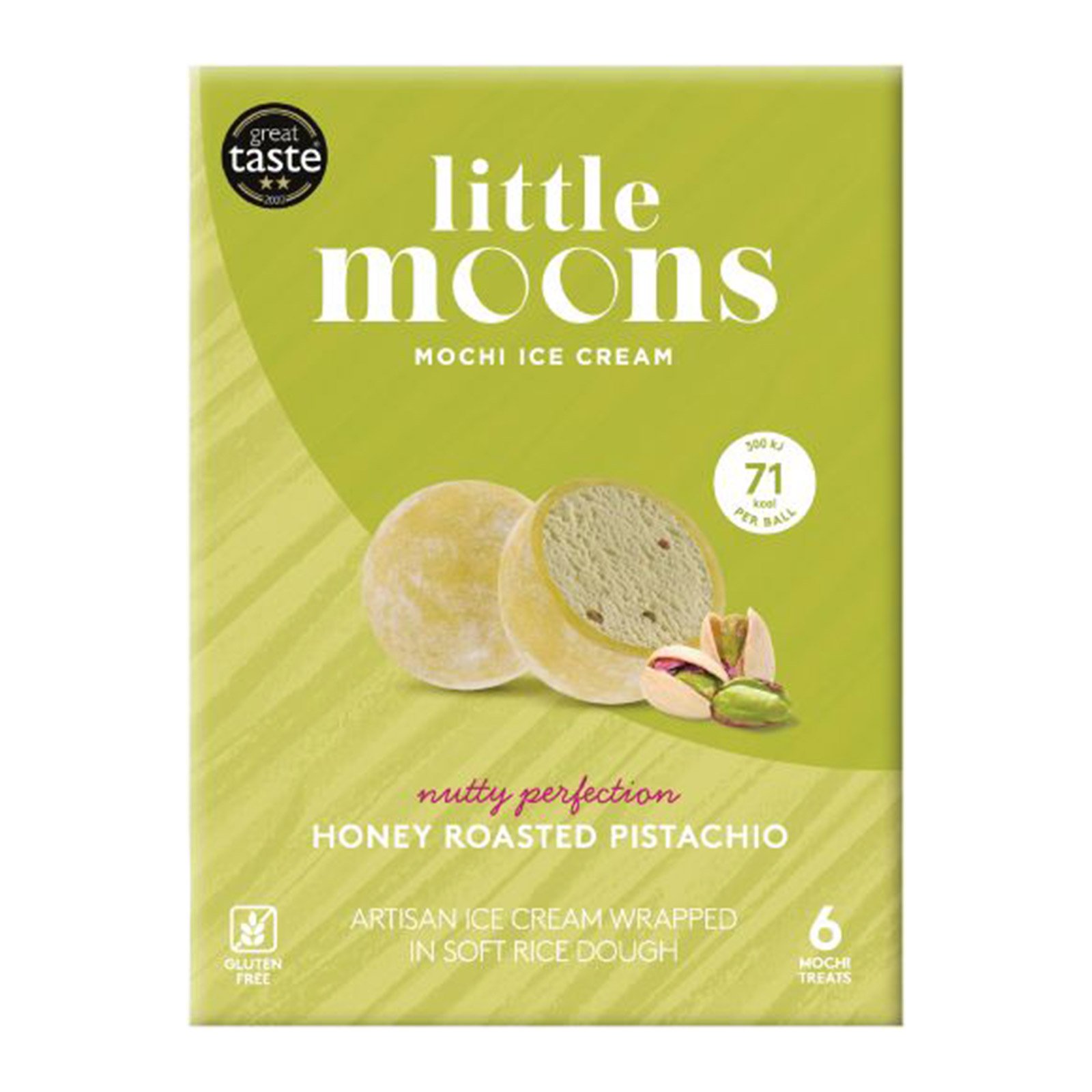 Little Moons Eis Mochi Honig Pistazie