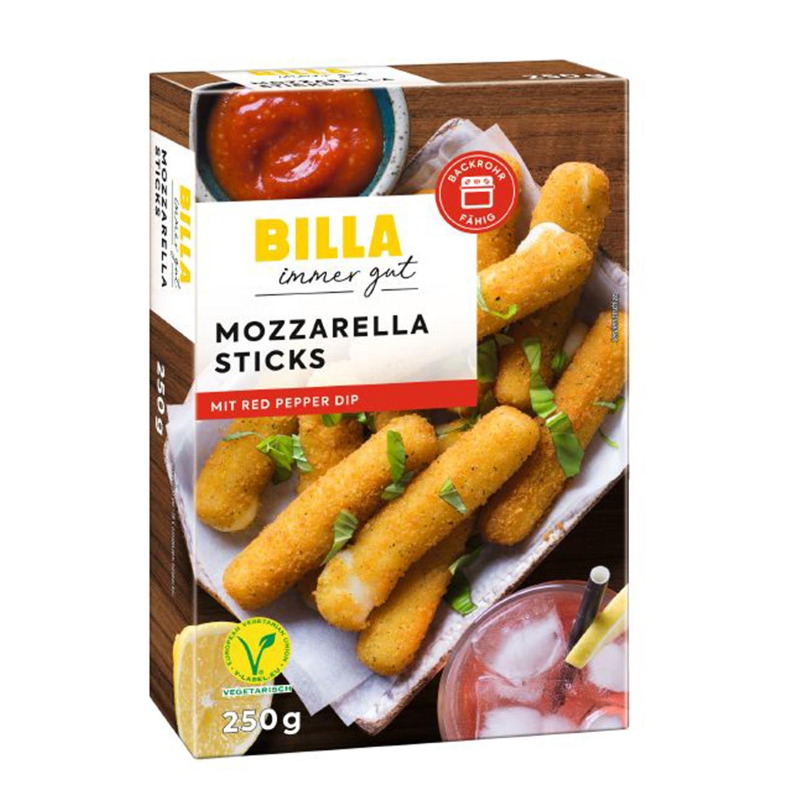 BILLA Mozzarella Sticks