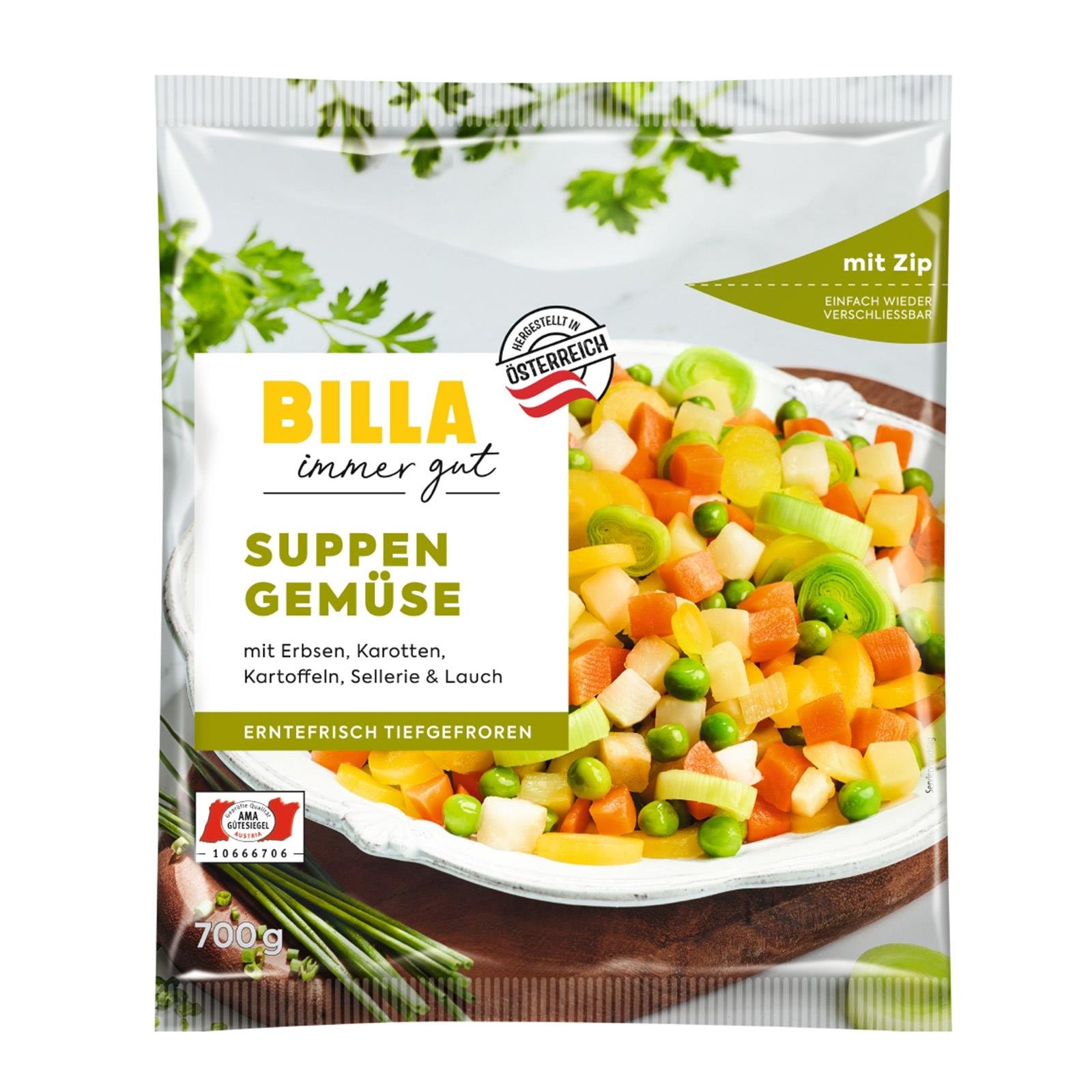 BILLA Suppengemüse