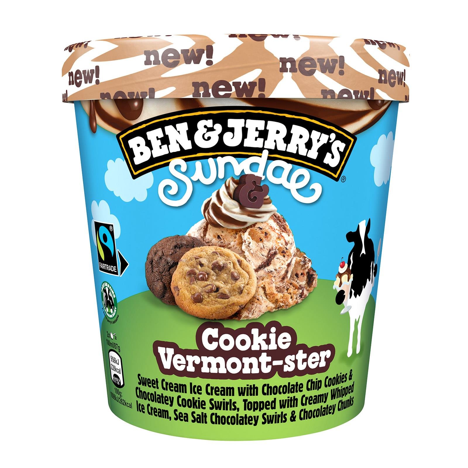 Ben & Jerry's Sundae Cookie Vermon-ster