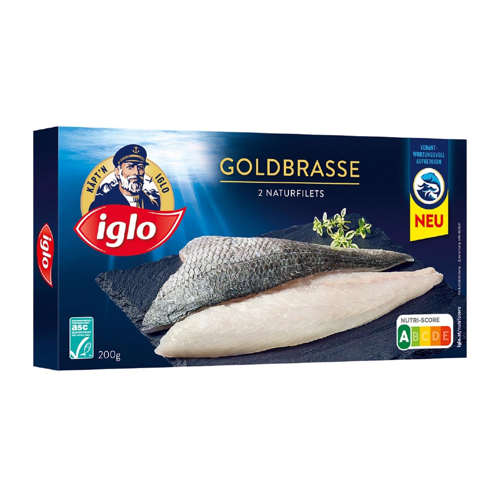 Iglo Naturfilet Goldbrasse
