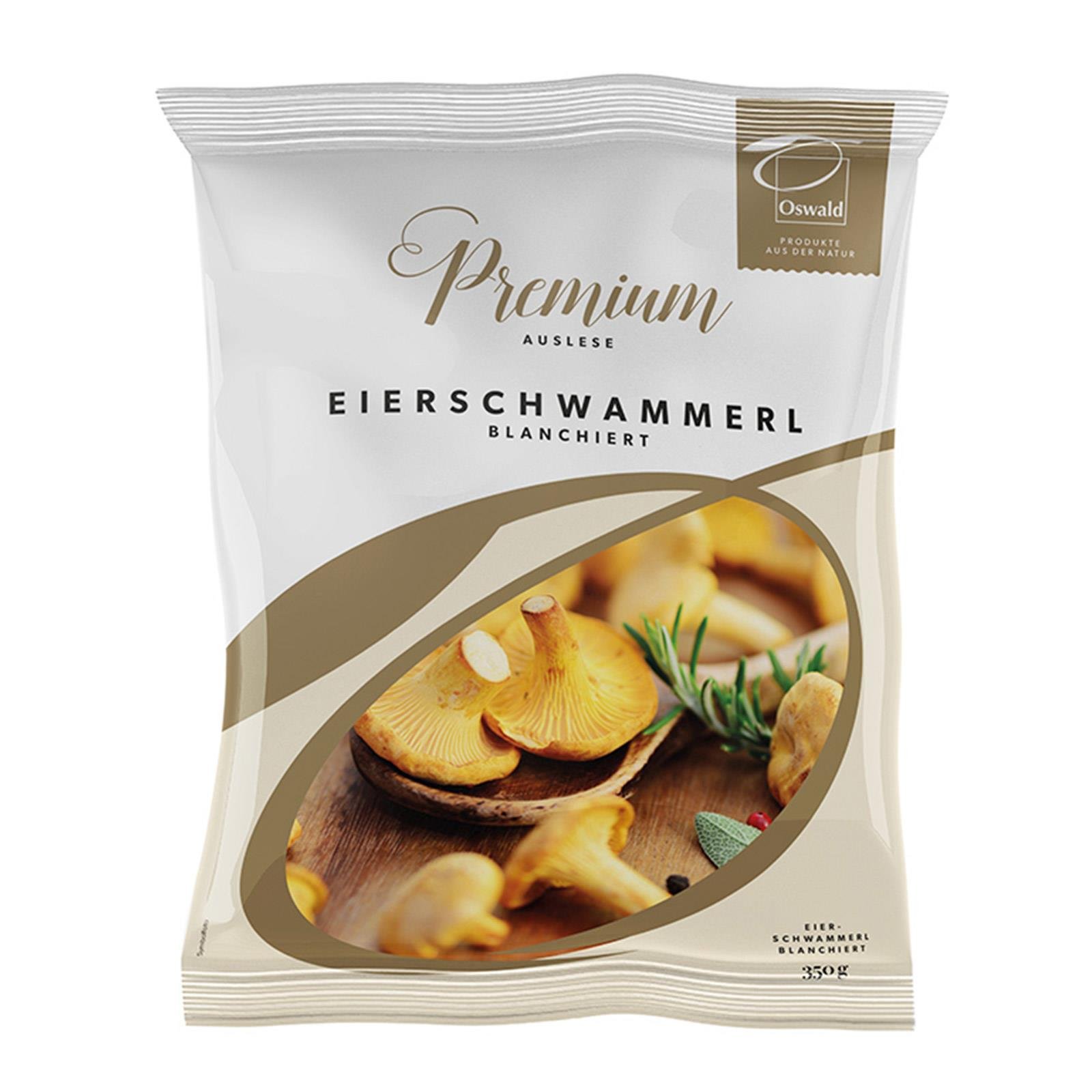 Oswald Eierschwammerl blanchiert