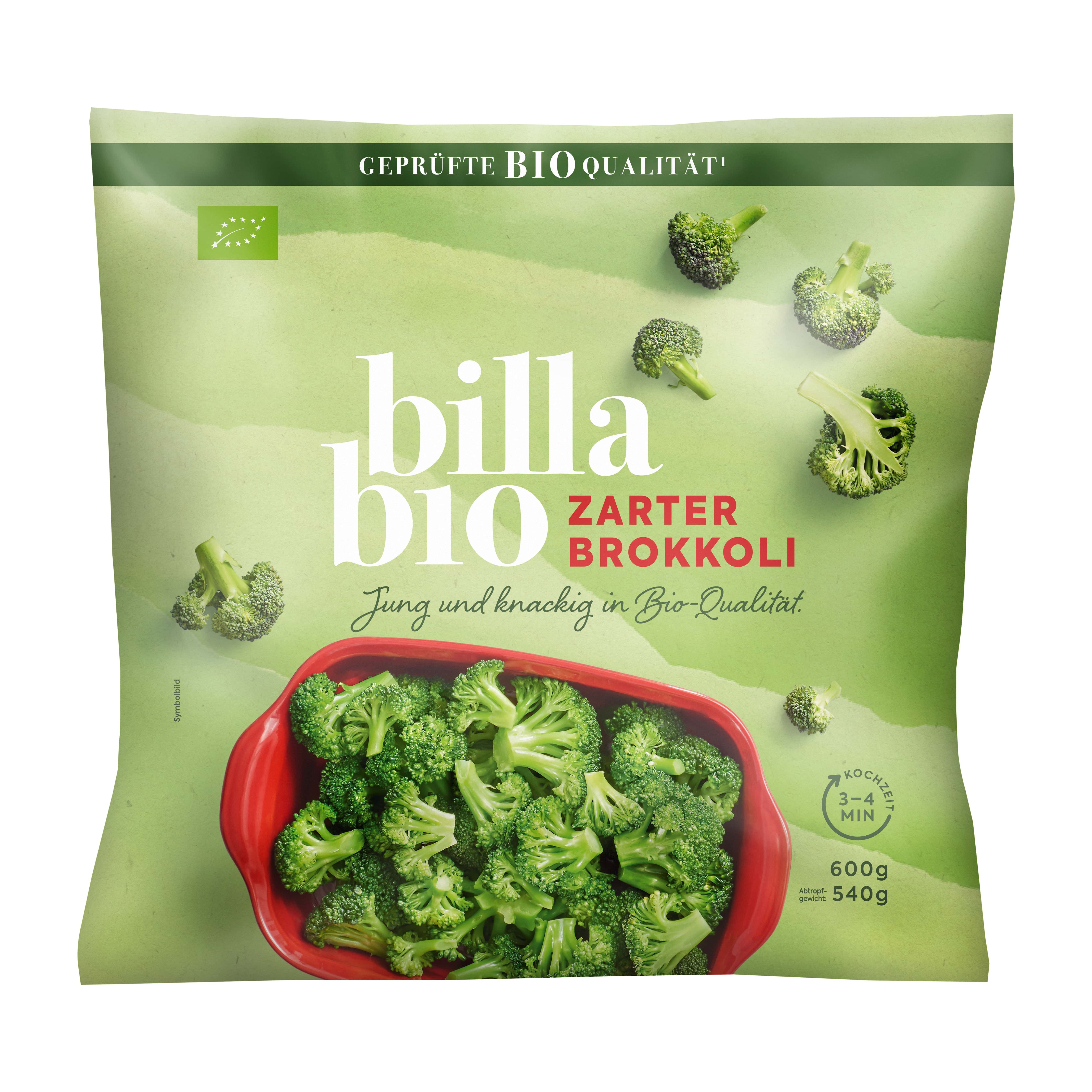 BILLA Bio Zarter Brokkoli