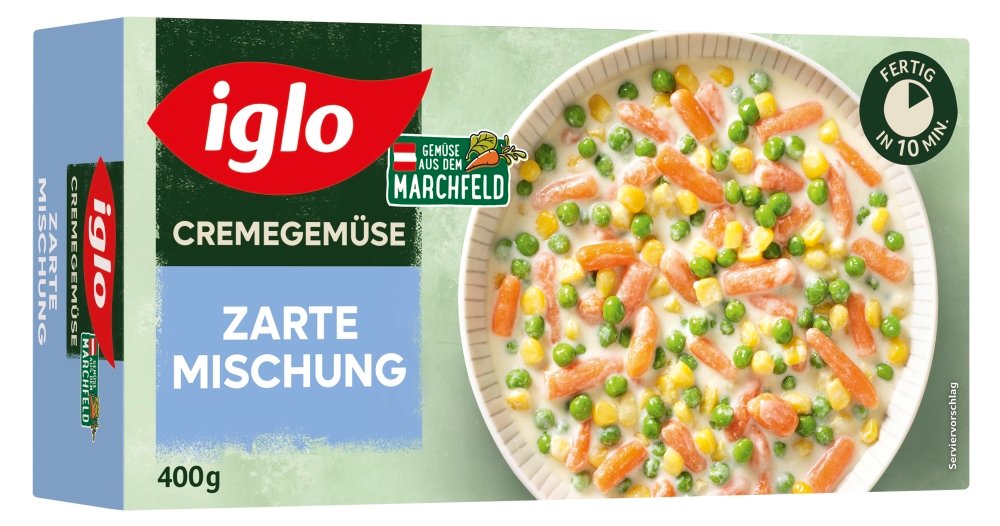 Iglo Cremegemüse Zarte Mischung