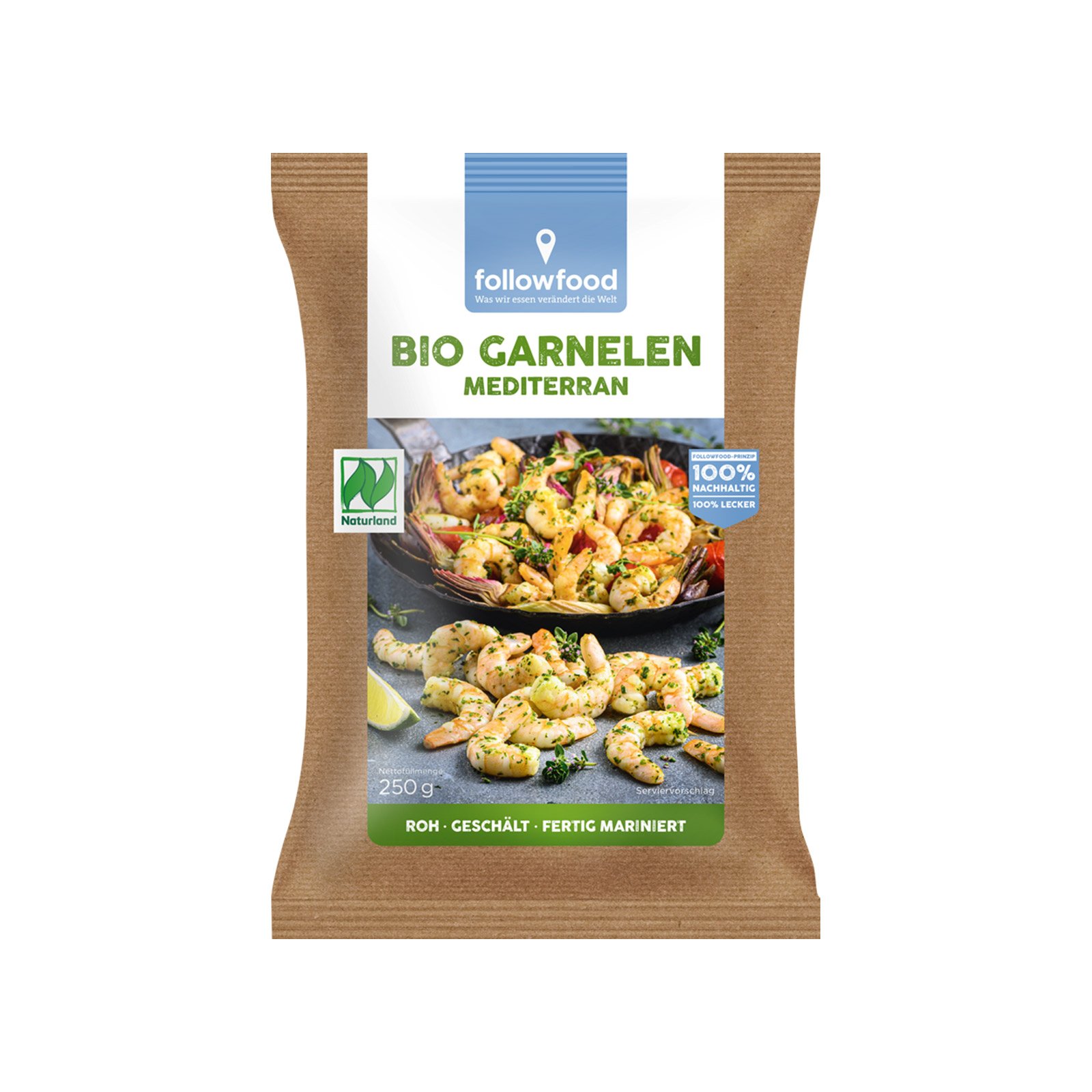 Bio Garnelen Mediterran