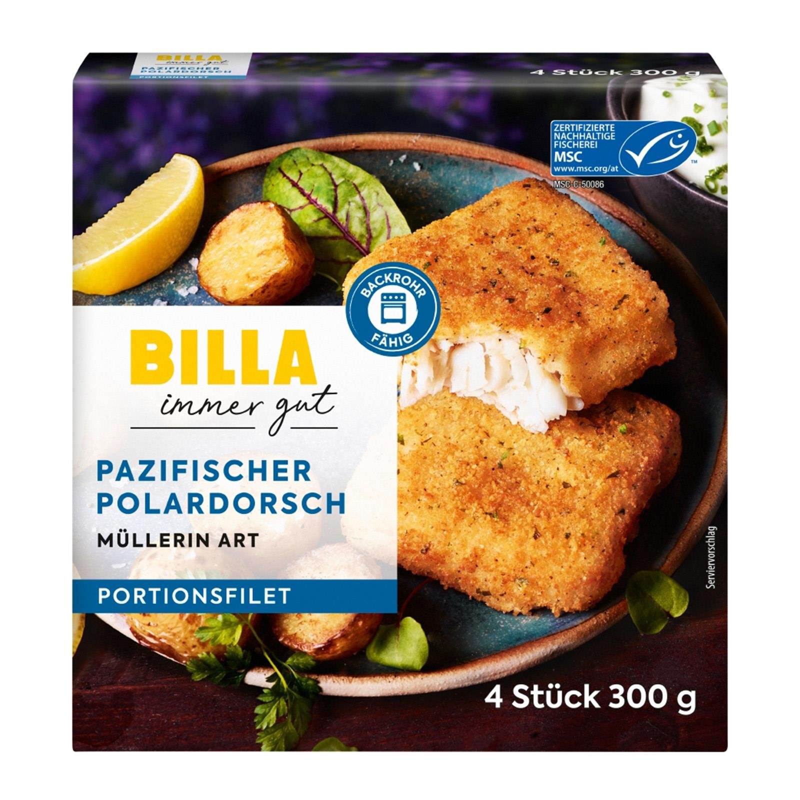 BILLA Pazifischer Polar-Dorsch Müllerin