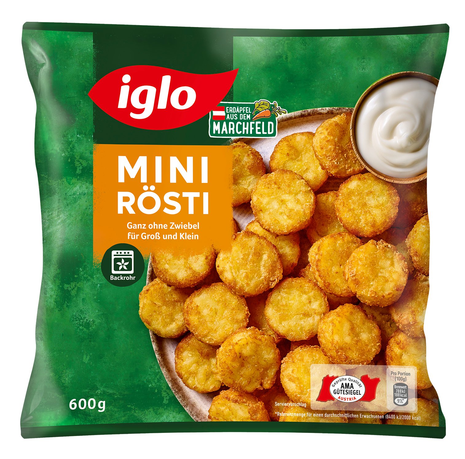 Iglo Backrohr Mini Rösti