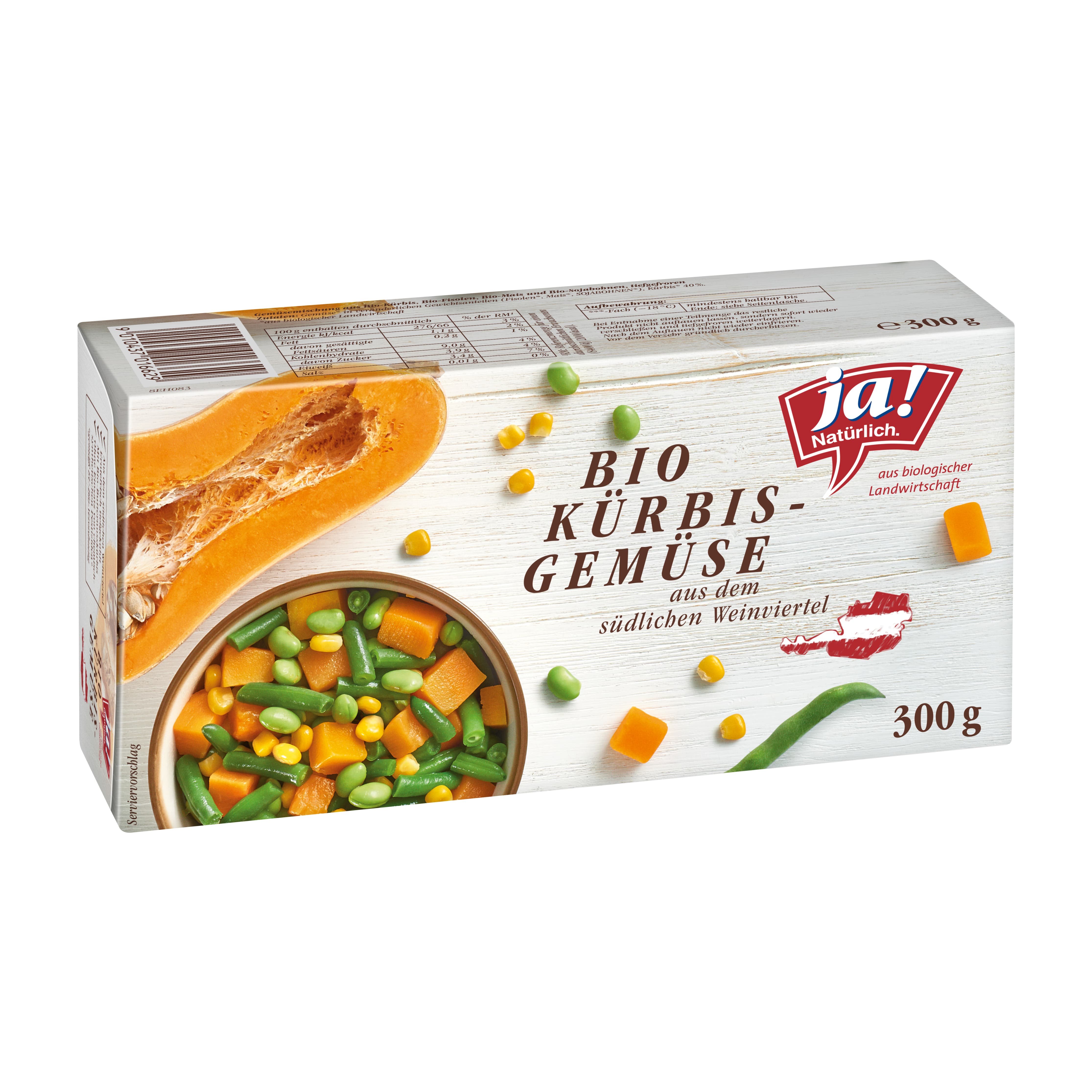 Ja! Natürlich Kürbis-Gemüse Mischung