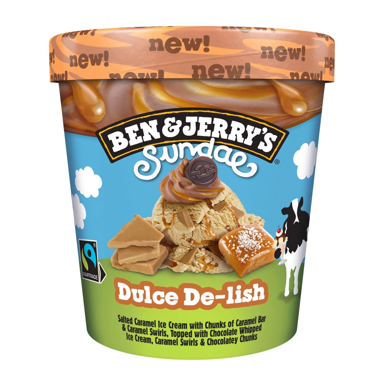 Ben & Jerry's Sundae Dulce De-Lish