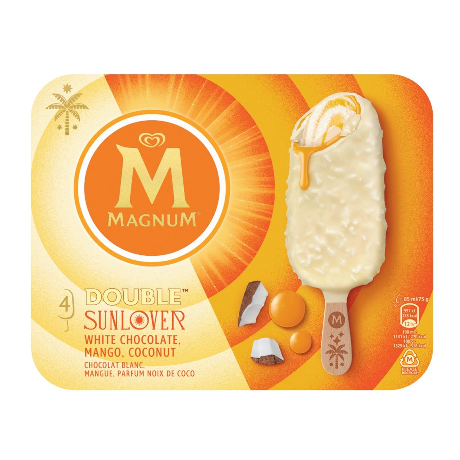 Eskimo Magnum Double Sunlover 4er