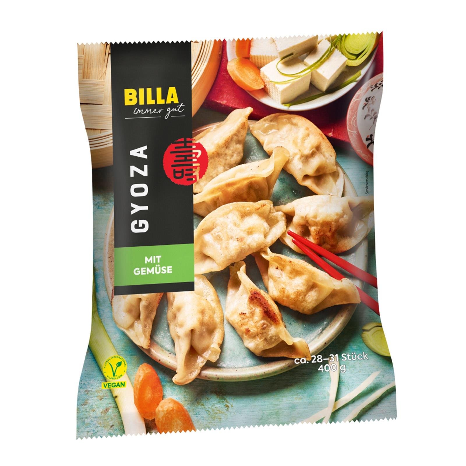 BILLA Gyoza mit Gemüse