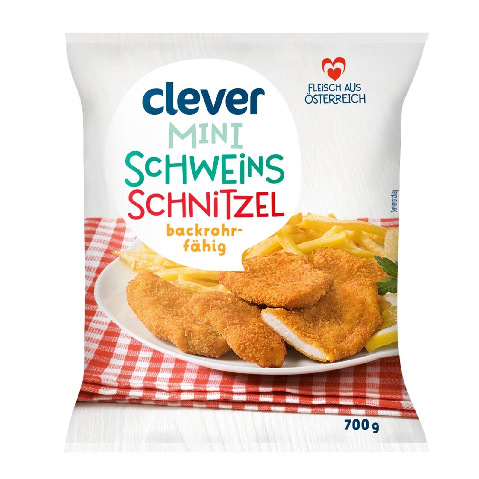 Clever Mini Schweinsschnitzel