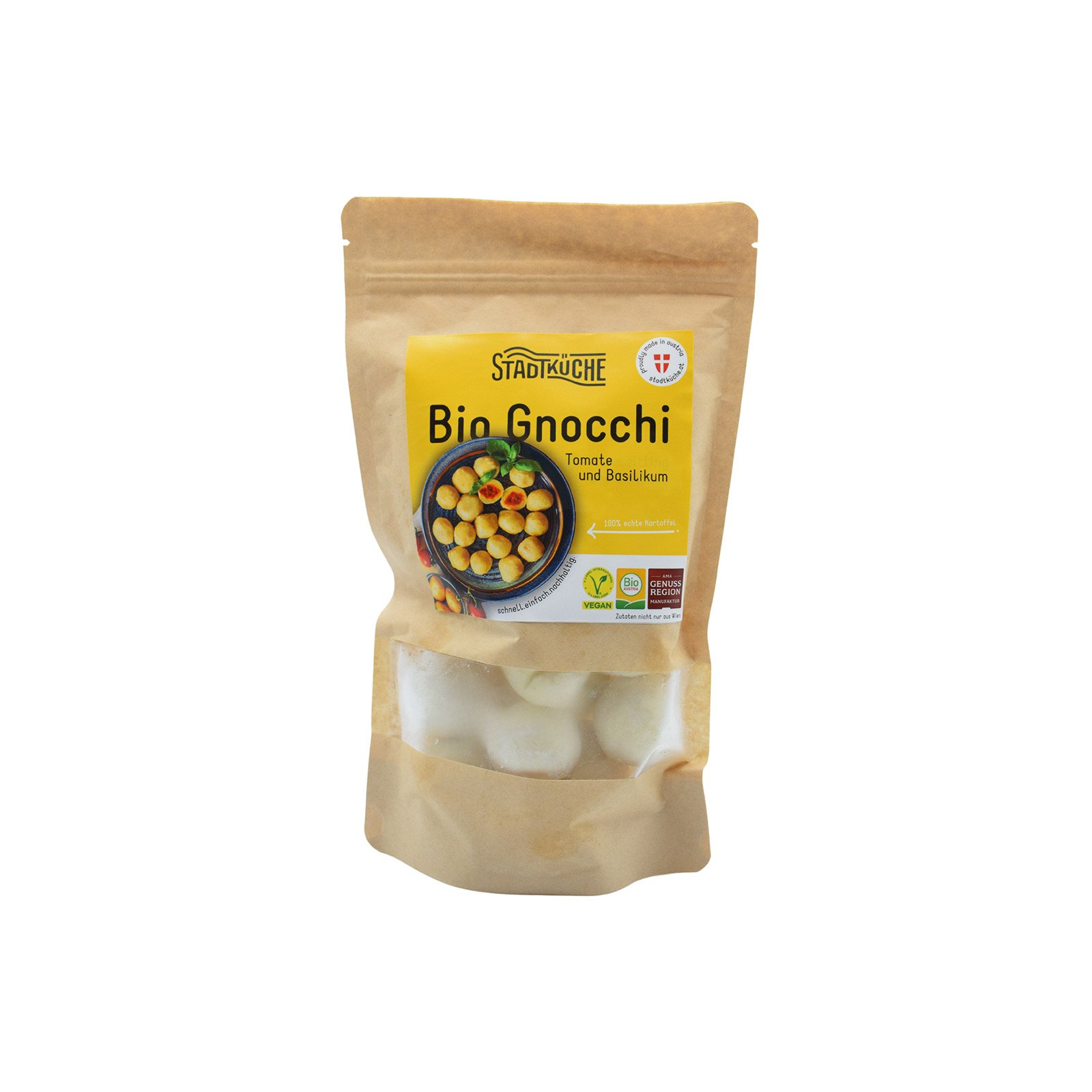 Stadtküche Gnocchi Tomate & Basilikum