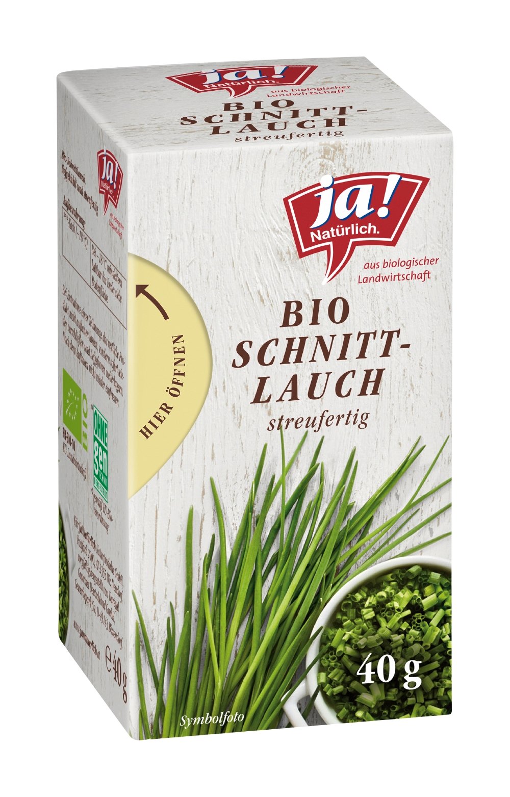 Ja! Natürlich Schnittlauch