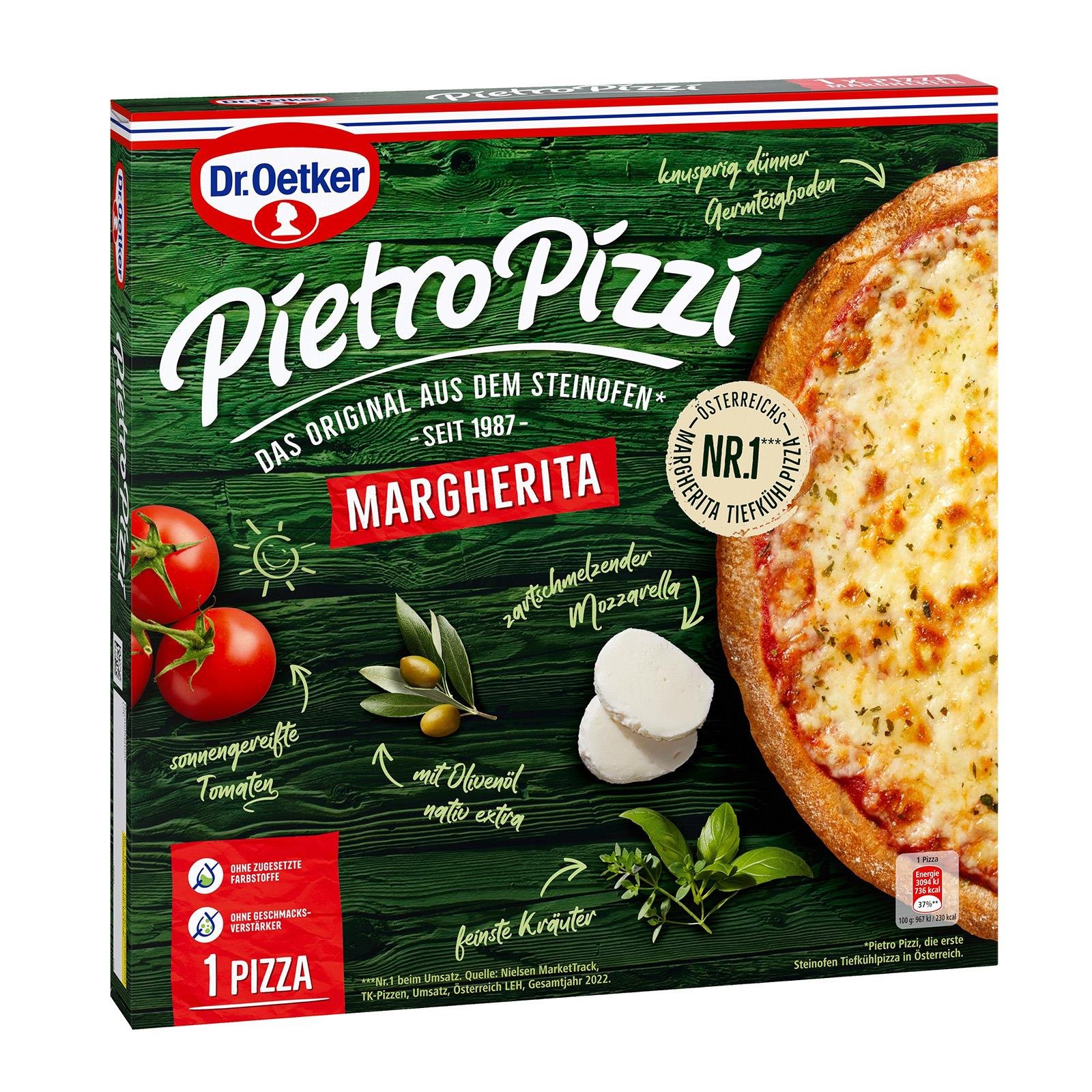 Dr. Oetker Pietro Pizzi Margherita 1er