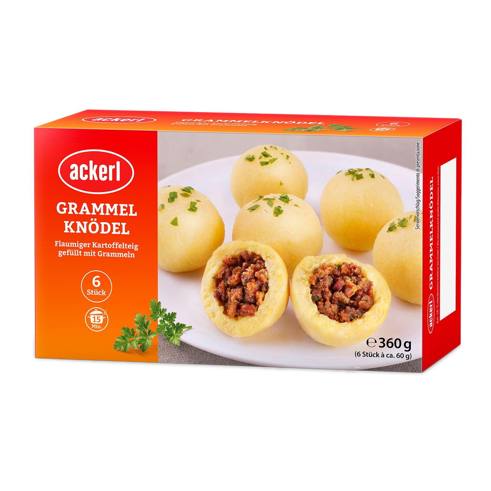 Ackerl Grammelknödel